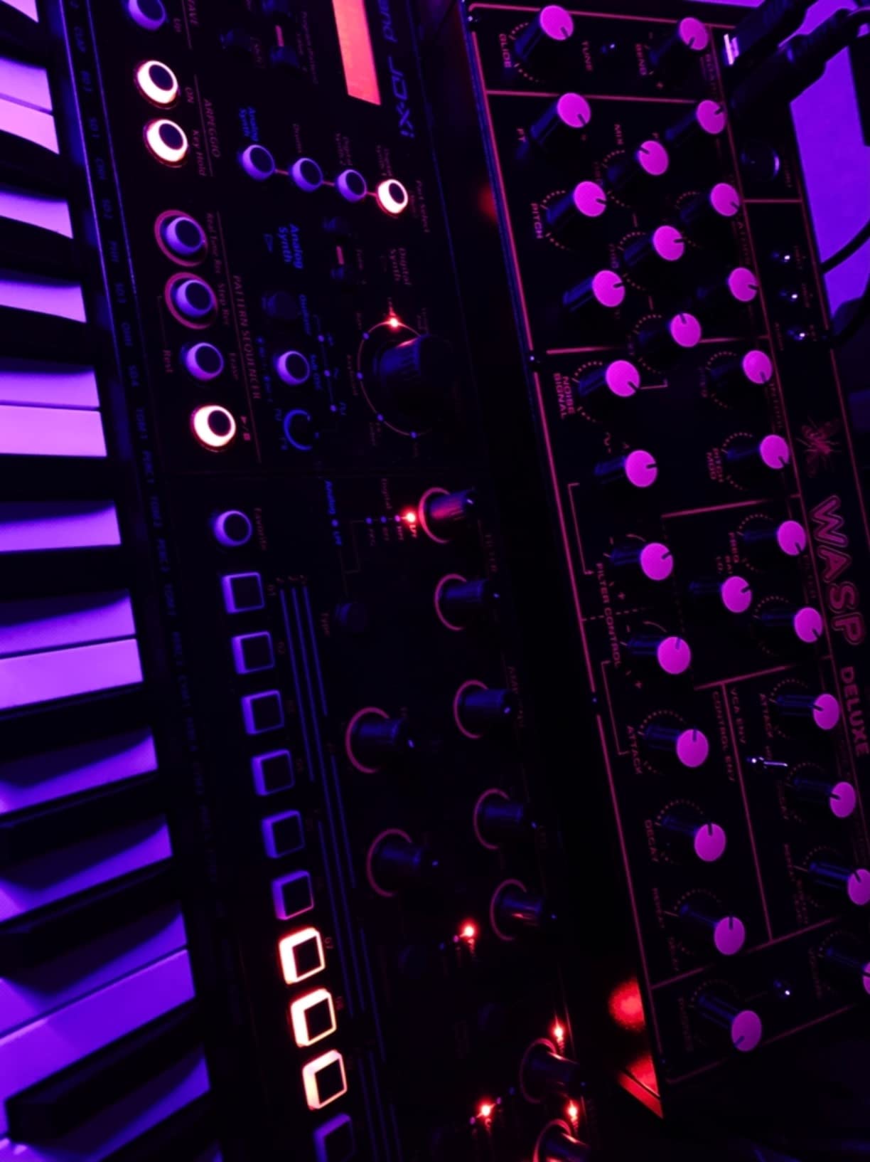 Behringer WASP DELUXE Legendary Analog Synthesizer with Dual OSCs, Multi-Mode VCF, 16-Voice Poly Chain and Eurorack Format customer photo 1