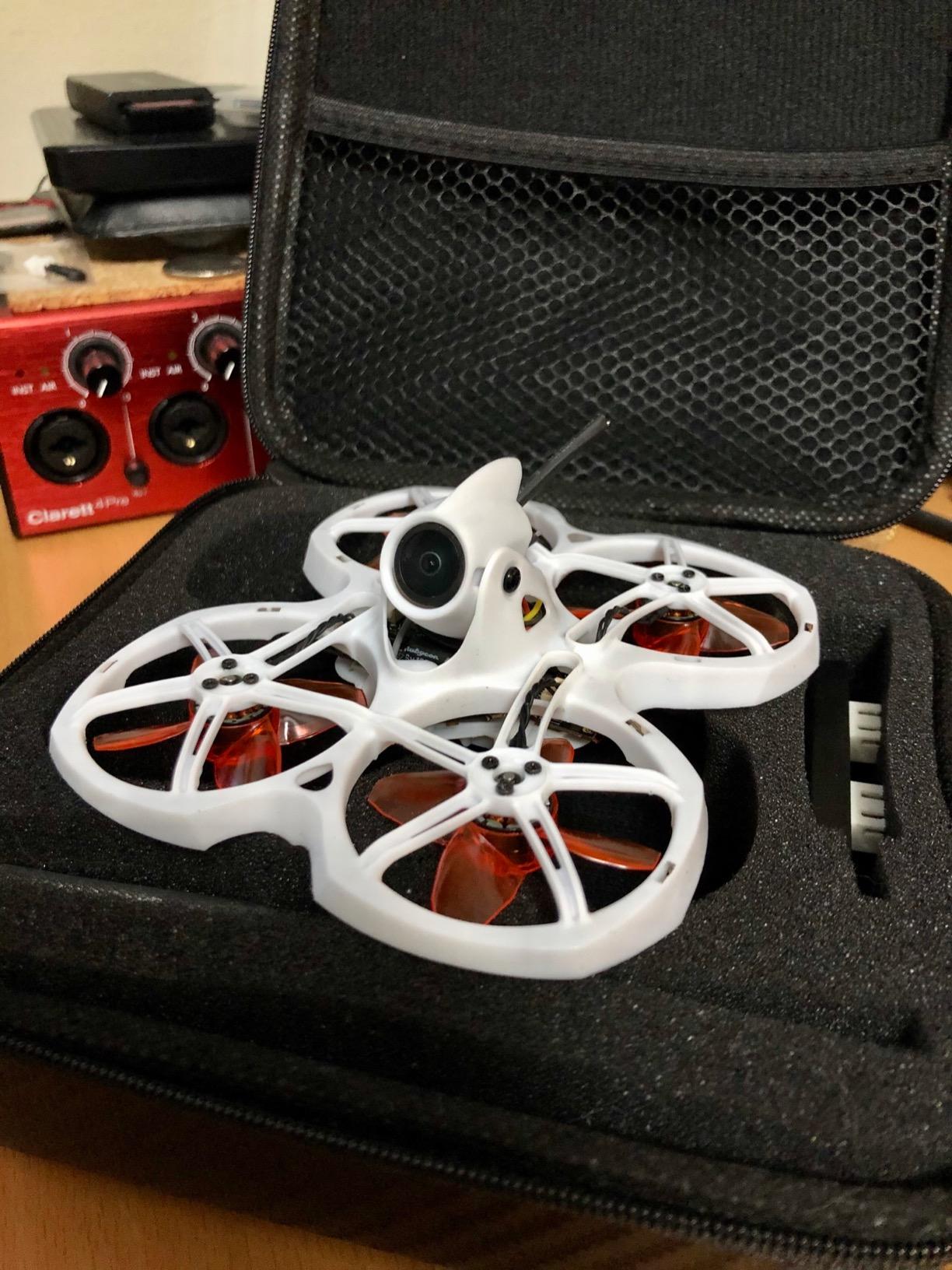 EMAX Tiny Hawk 2 New Model Indoor FPV Racing Drone F4 5A 16000KV RunCam Nano2 700TVL 37CH 25/100/200mW VTX 1S-2S - BNF customer photo 1