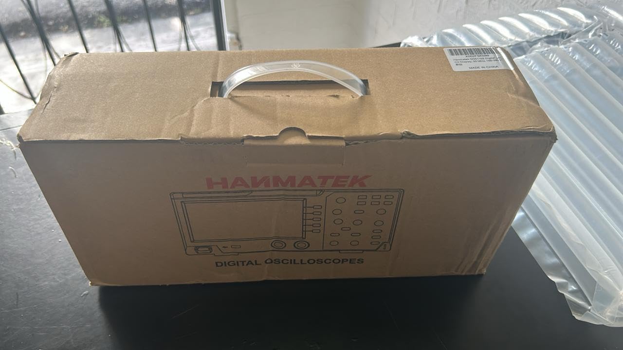 Hanmatek DOS1102 Digital Oscilloscope 110MHz Bandwidth 2 Channels 7 inch TFT-LCD 500 MS/s Sampling Rate customer photo 2