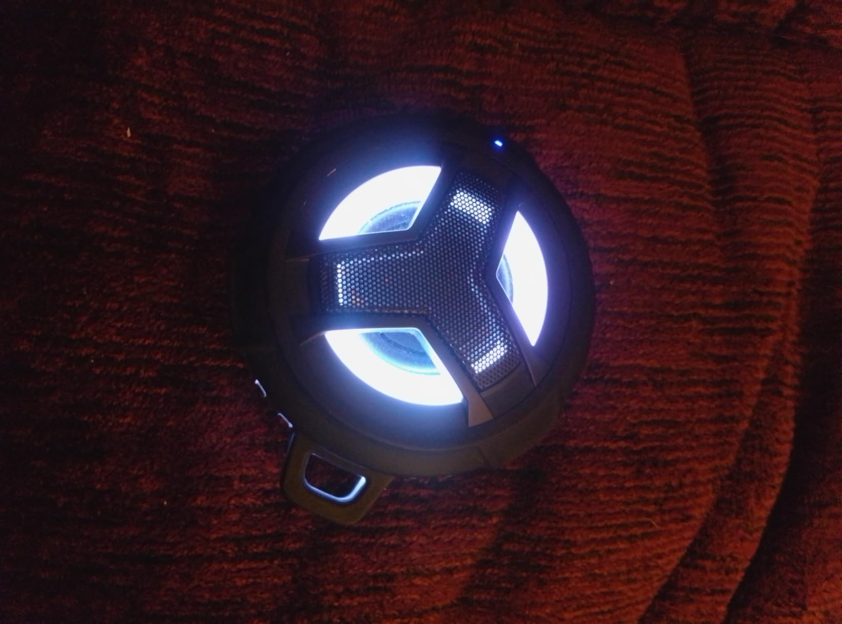 EBODA Bluetooth Shower Speaker, Portable Bluetooth Speakers, IP67 Waterproof Wireless Speaker with LED Light, Floating, 2000mAh, True Wireless Stereo for Kayak, Beach, Gifts for unisex -Black customer photo 1