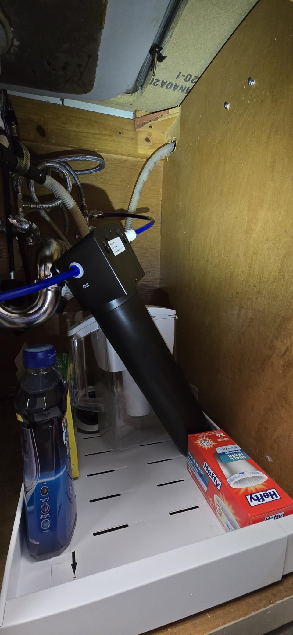 Waterdrop 15UA Under Sink Water Filter System, 2 Years, Reduces Lead, Chlorine, Bad Taste & Odor, Under Counter Water Filter Direct Connect to Kitchen Faucet, NSF/ANSI 42 Certified, USA Tech customer photo 2