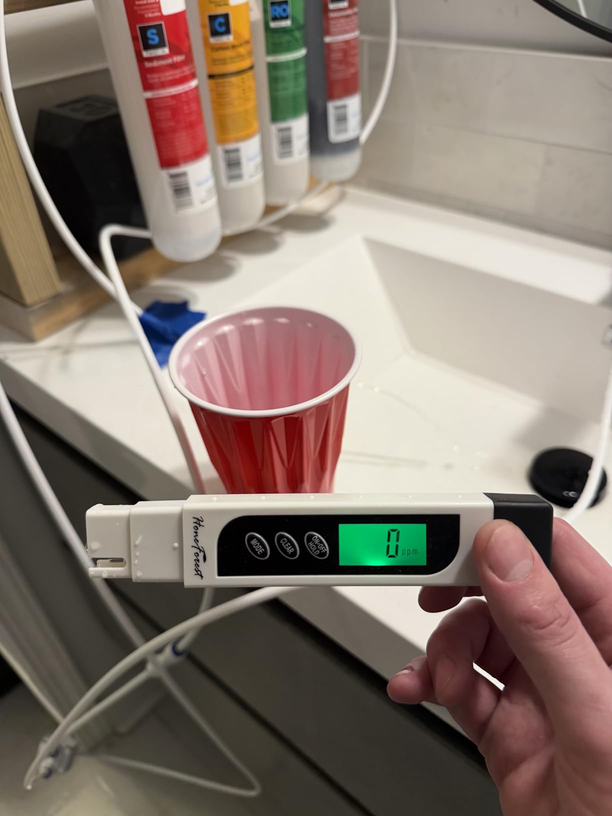 Aquatic Life Twist-in 4-Stage Reverse Osmosis Water Filter System RO/DI Filtration Units for Aquarium, 75 GPD customer photo 1