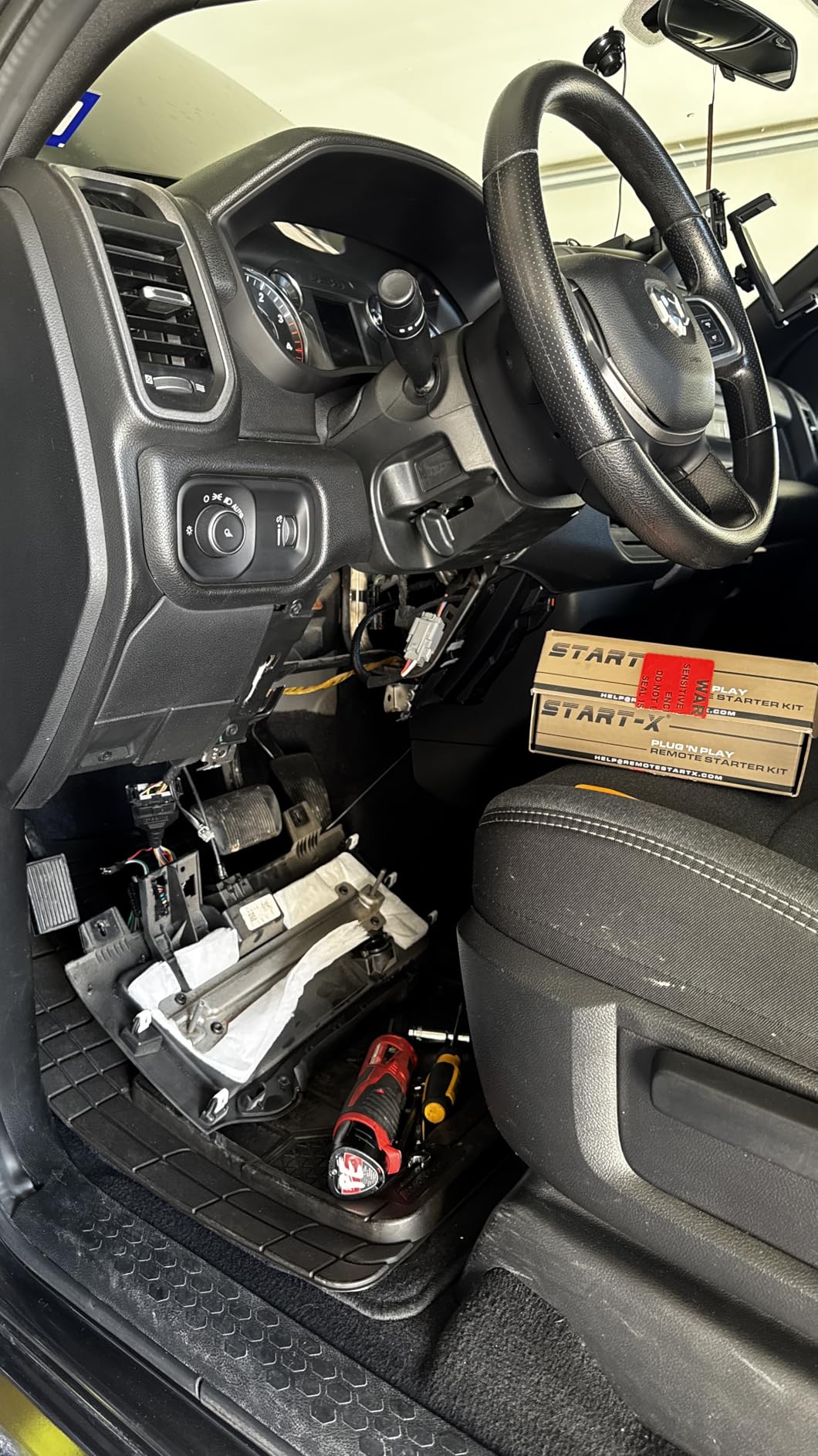 Start-X Remote Starter Kit for RAM 2500/3500 (2019, 2020, 2021, 2022, 2023, 2024) Trucks | NOT 1500 | Push-to-Start Ignition | Plug & Play Install | Lock 3X to Remote Start | Zero Wire Splicing customer photo 2