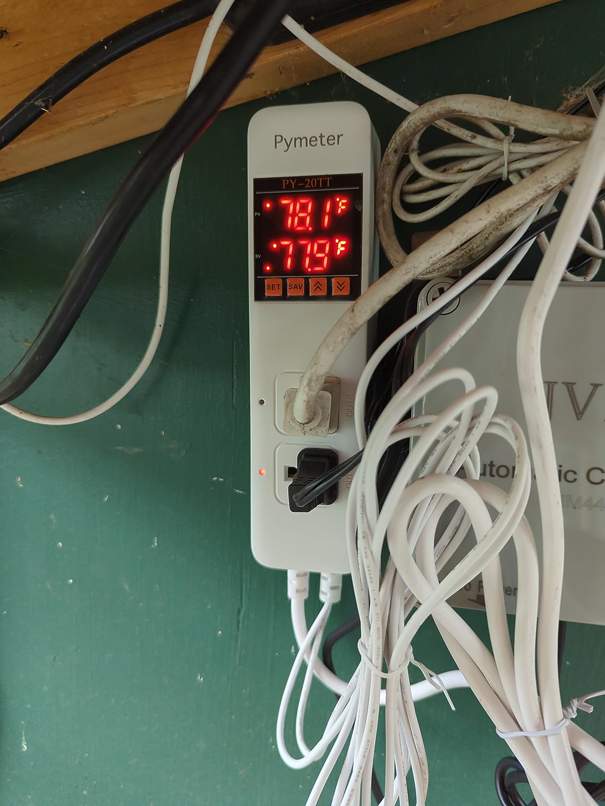 Digital Temperature Controller Dual Probe Reptile Thermostat Controlled Outlet for Terrarium Heat Mat Heating Pad, Switch Cooling Fan Freezer Fridge ON & Off at Setpoints 10A 1200W customer photo 2