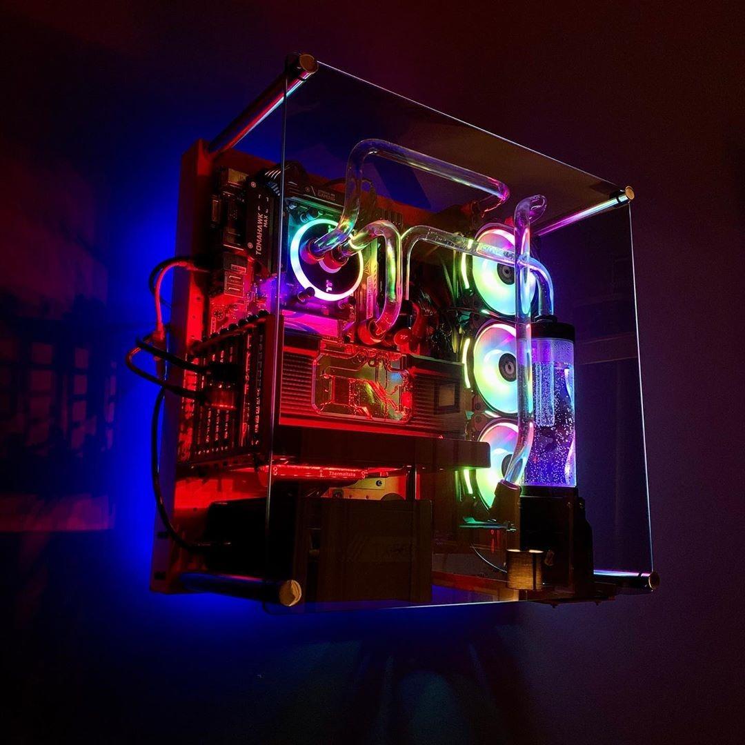 Thermaltake Pacific CL360 Max D5c Res/Pump 16.8 Million Color RGB (Alexa, Razer Chroma) Software Enabled Copper Radiator PETG Hard Tube Water Cooling Kit customer photo 1