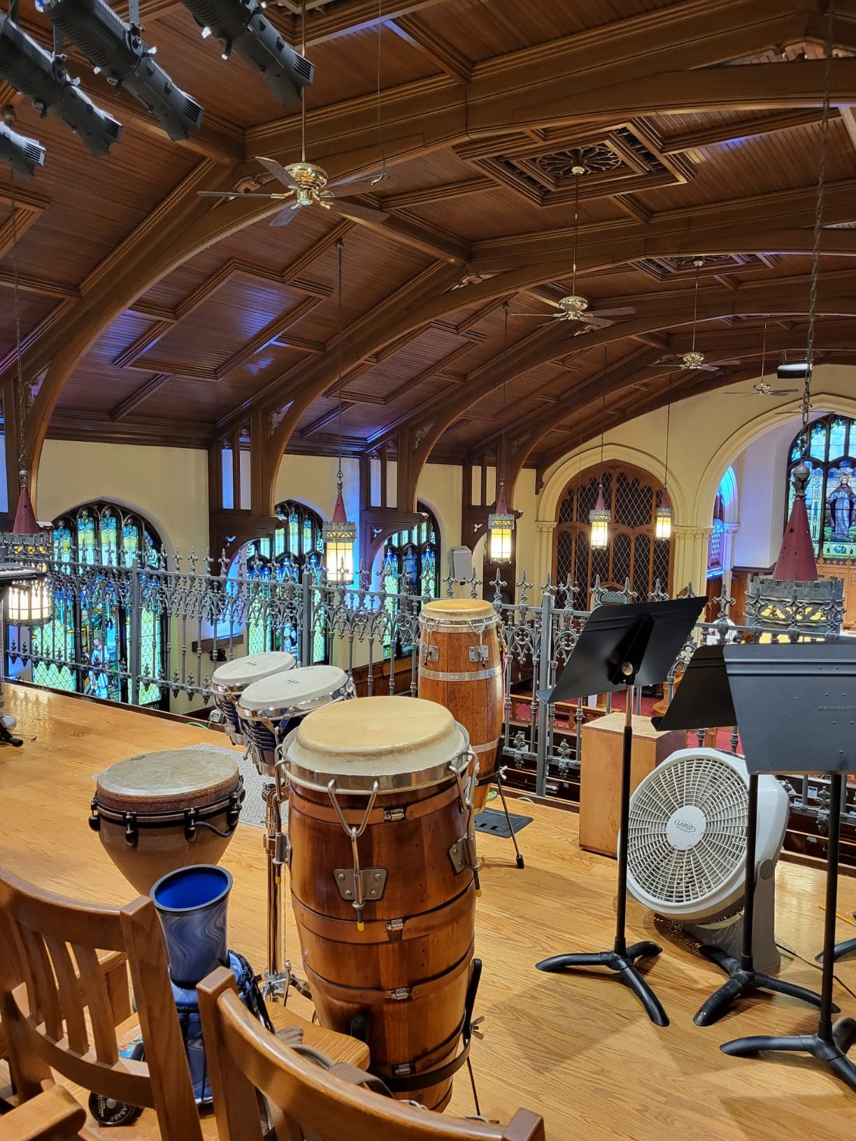 Latin Percussion World Collection Circle Djembe, Blue Marble, 7-inch (LP1607BM) customer photo 2