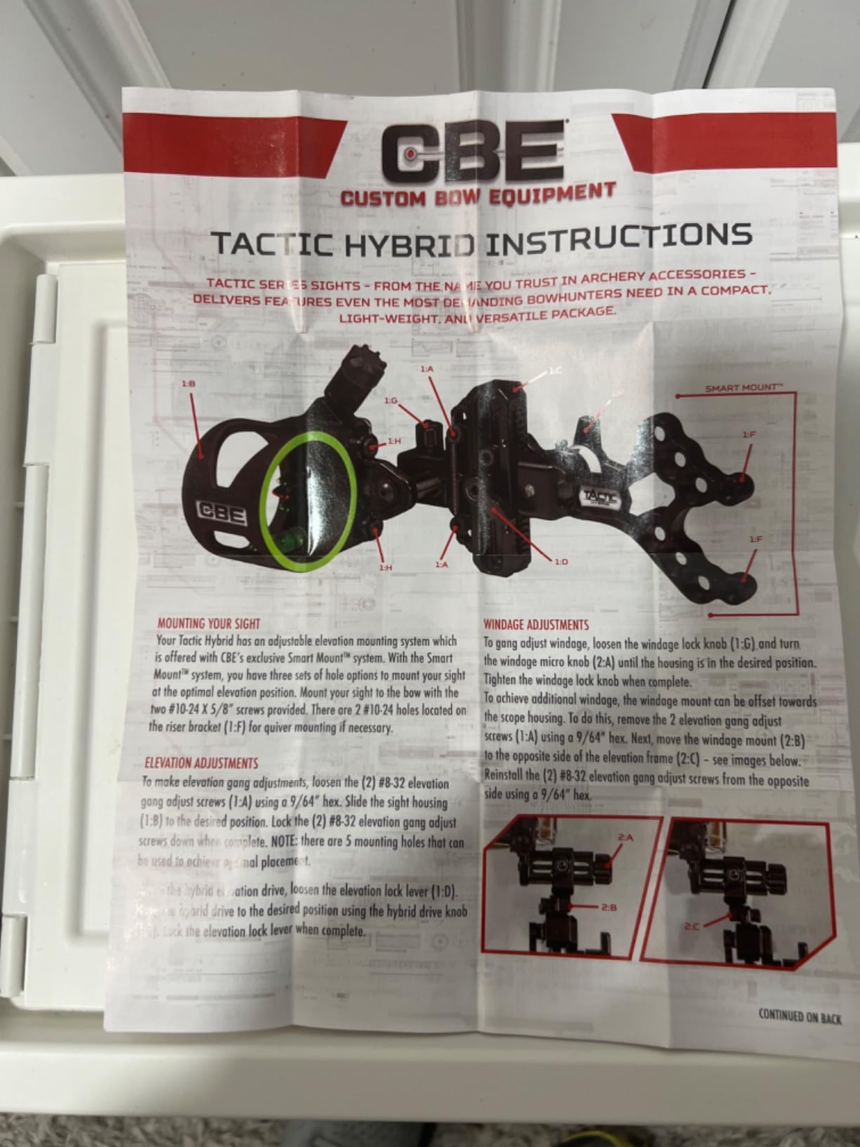 Tactic Hybrid, 1 Pin, 0.019
