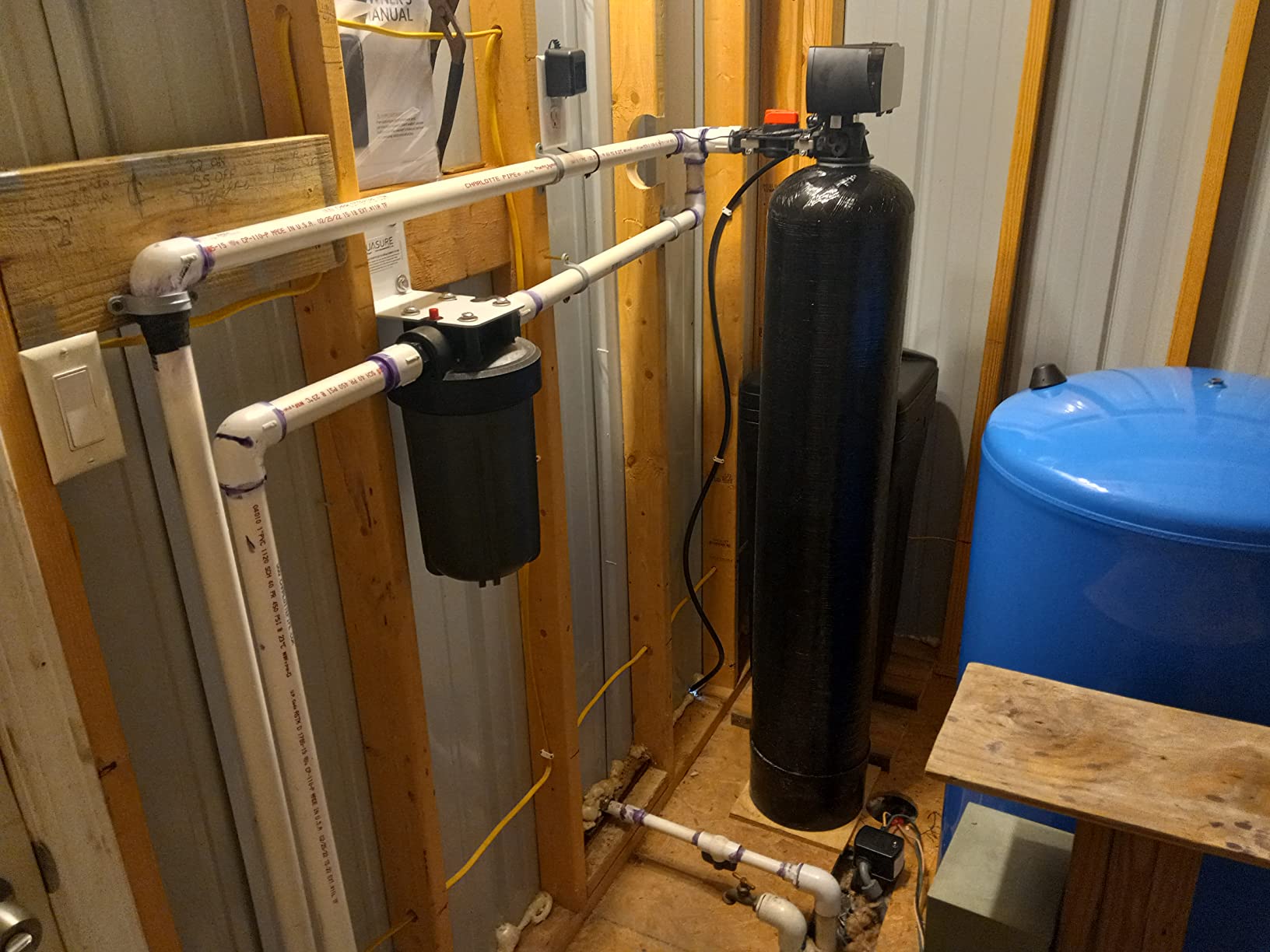 Aquasure Harmony Series 48,000 Grain Water Softener with Fine Mesh Resin for Iron Removal and Pleated Sediment Pre-Filter (48,000 Grain) customer photo 1