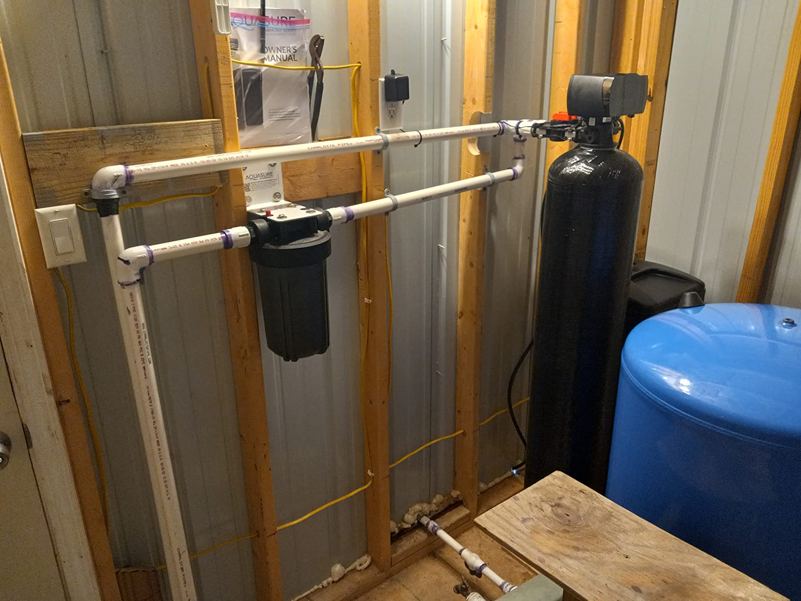 Aquasure Harmony Series 48,000 Grain Water Softener with Fine Mesh Resin for Iron Removal and Pleated Sediment Pre-Filter (48,000 Grain) customer photo 2