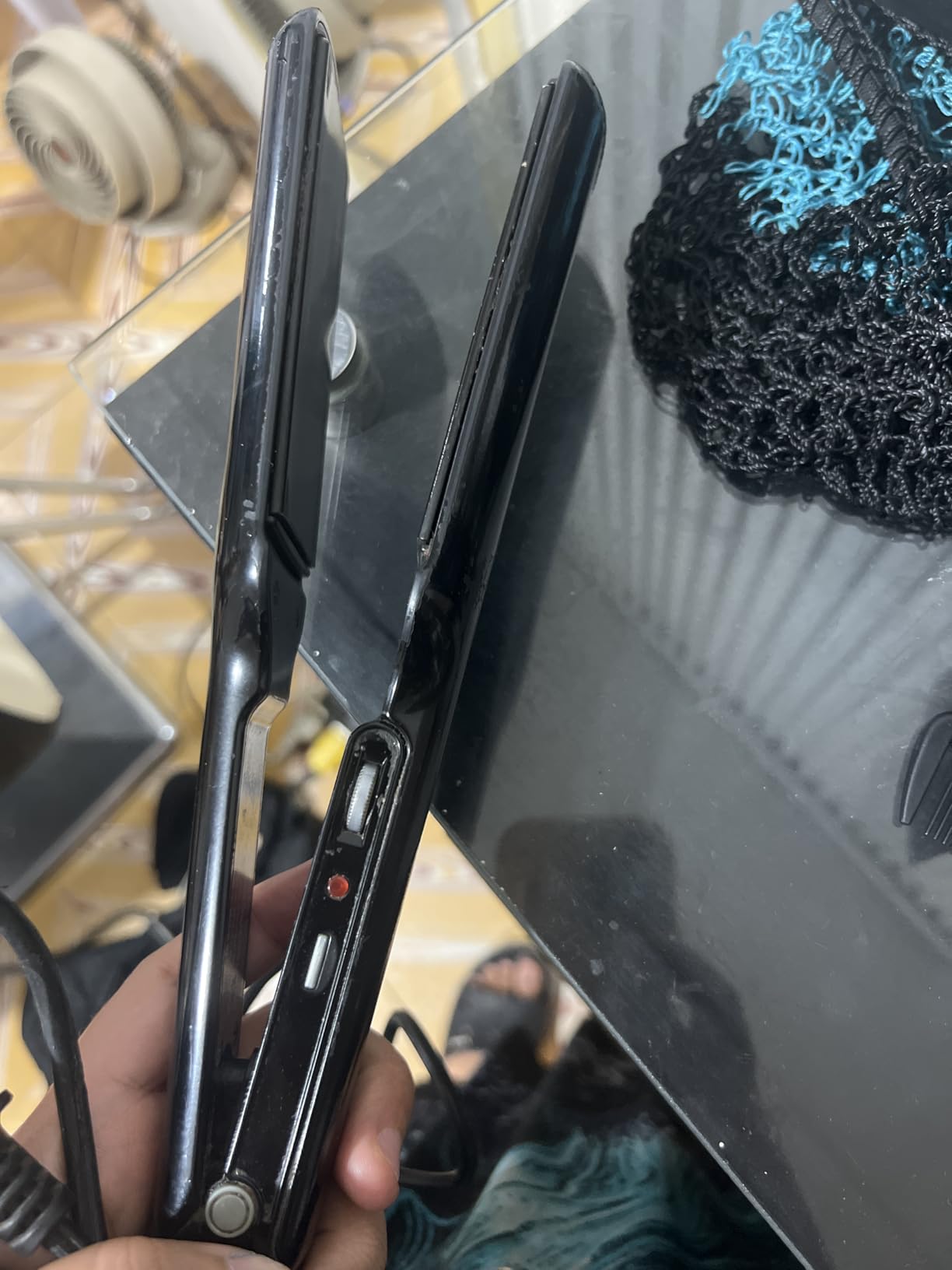 BaBylissPRO Porcelain Flat Iron Hair Straightener, Hair Straightener Iron for Professional Salon Results and All Hair Types customer photo 2