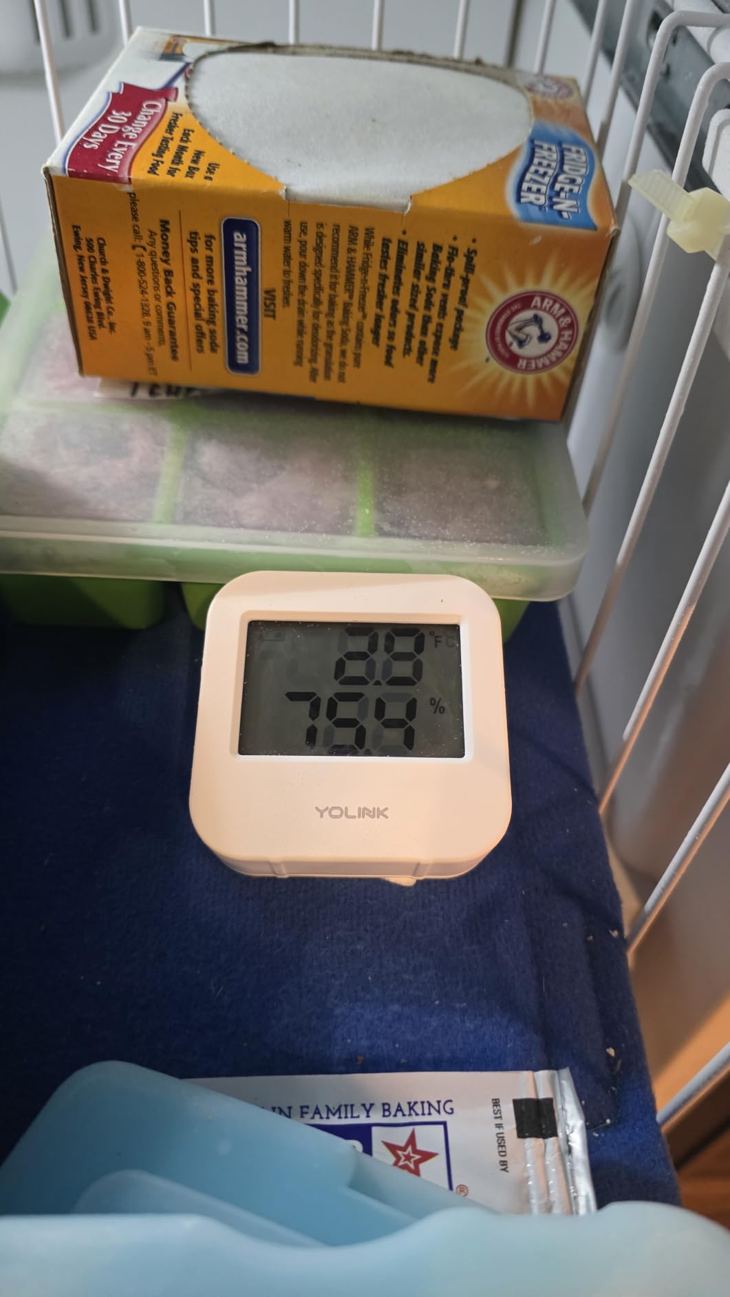 YoLink Smart Wireless Temperature & Humidity Sensor, Wide Temp Range for Fridge, Green House, Pet Cage, App Alerts, Emails, Text/SMS alerts- Hub Required customer photo 2