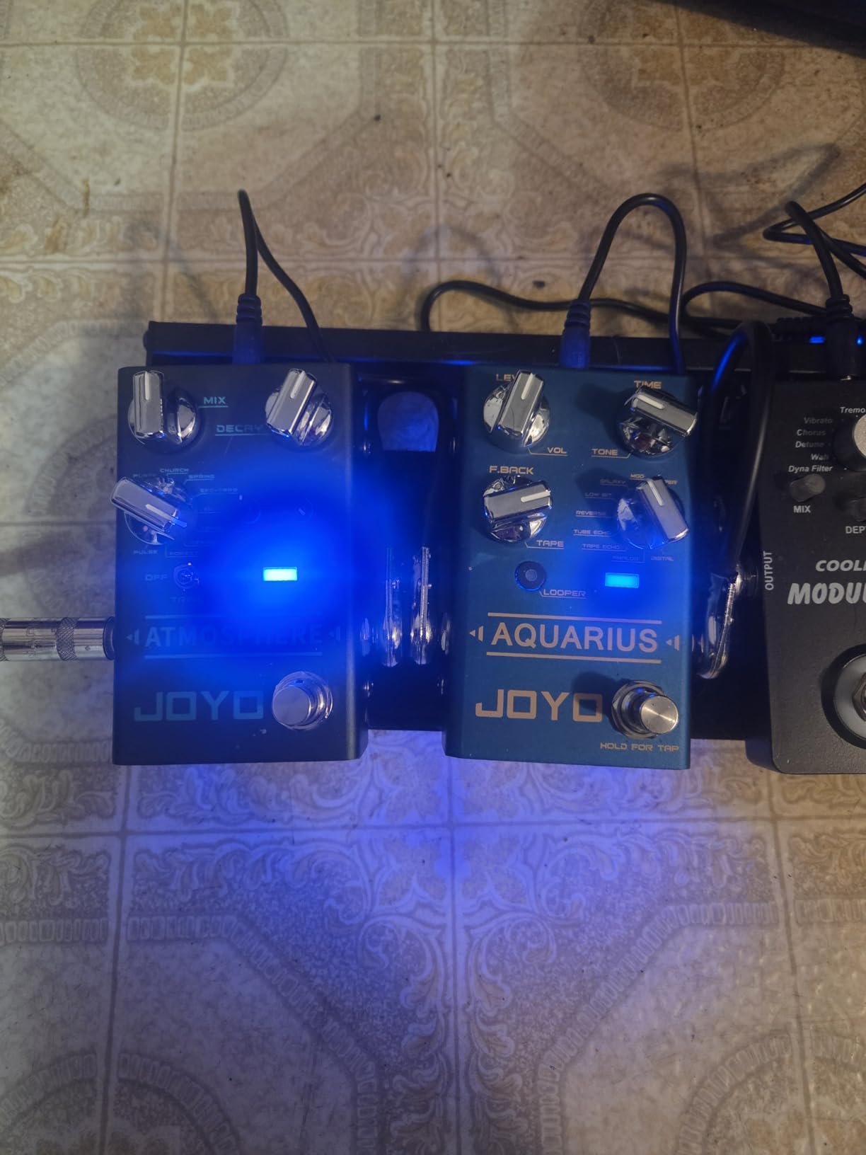 JOYO Reverb Pedal 9 Digital Reverb Types (Atmosphere R-14) customer photo 1