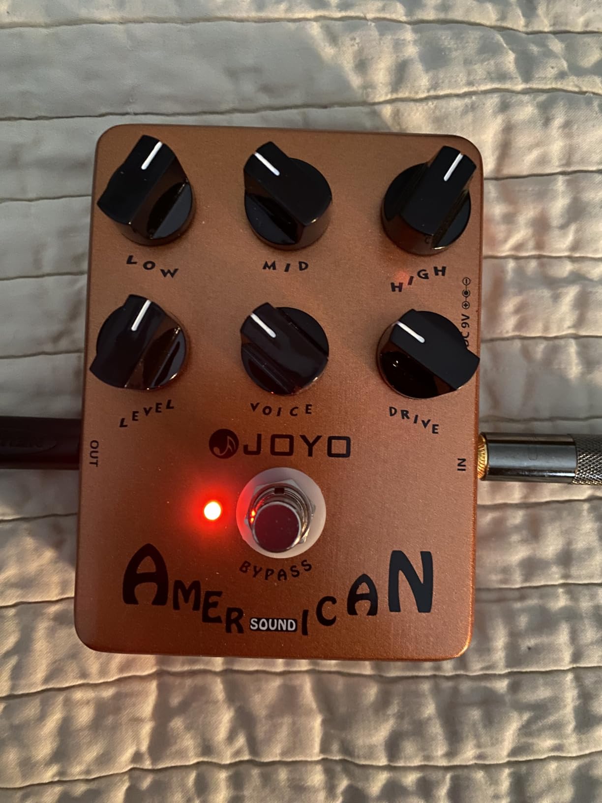 JOYO American Sound Amp Simulator Pedal - Fender 57 Deluxe Style customer photo 1