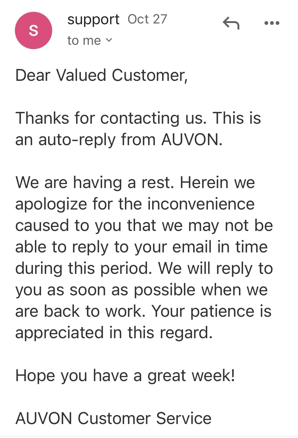 AUVON Dual Channel TENS EMS Unit 24 Modes Muscle Stimulator for Pain Relief, Rechargeable TENS Machine Massager with 12 Pads, ABS Pads Holder, USB Cable and Dust-Proof Storage Bag customer photo 1