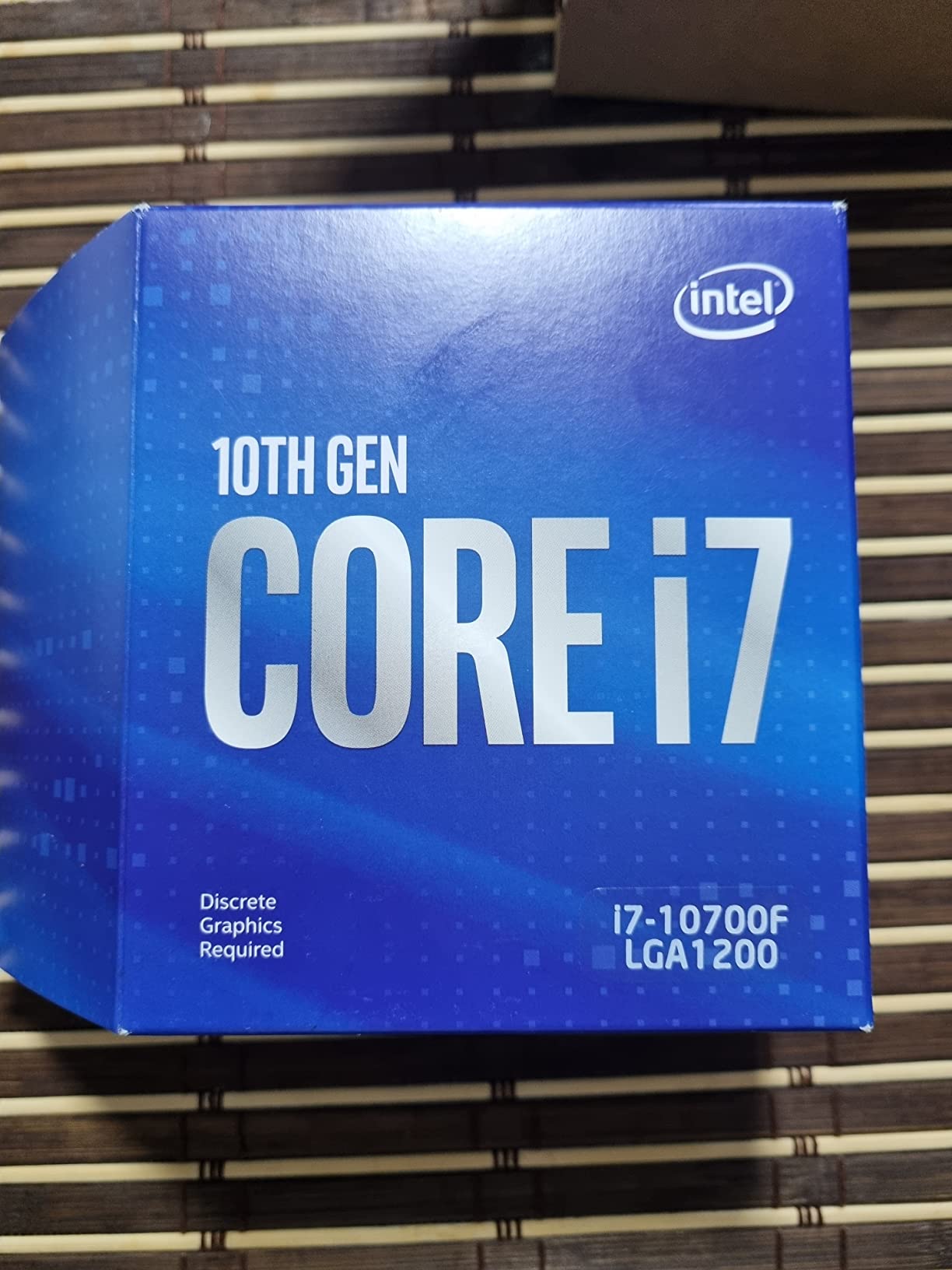 Intel Core i7-10700F Desktop Processor 8 Cores up to 4.8 GHz Without Processor Graphics LGA1200 (Intel 400 Series chipset) 65W customer photo 2