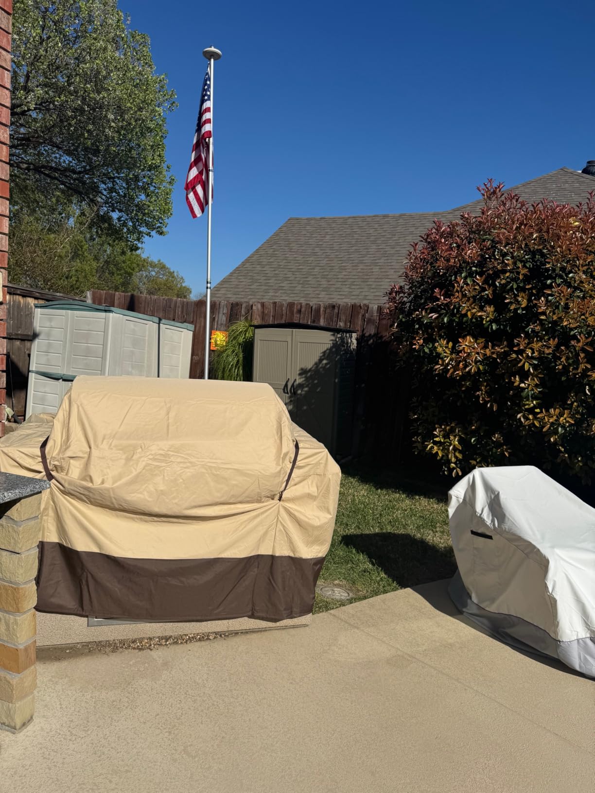 Vailge Grill Cover for Outdoor Grill, 72-inch Waterproof BBQ Cover, 600D Heavy Duty Gas Grill Cover, UV & Dust & Rip & Fading Resistant customer photo 1