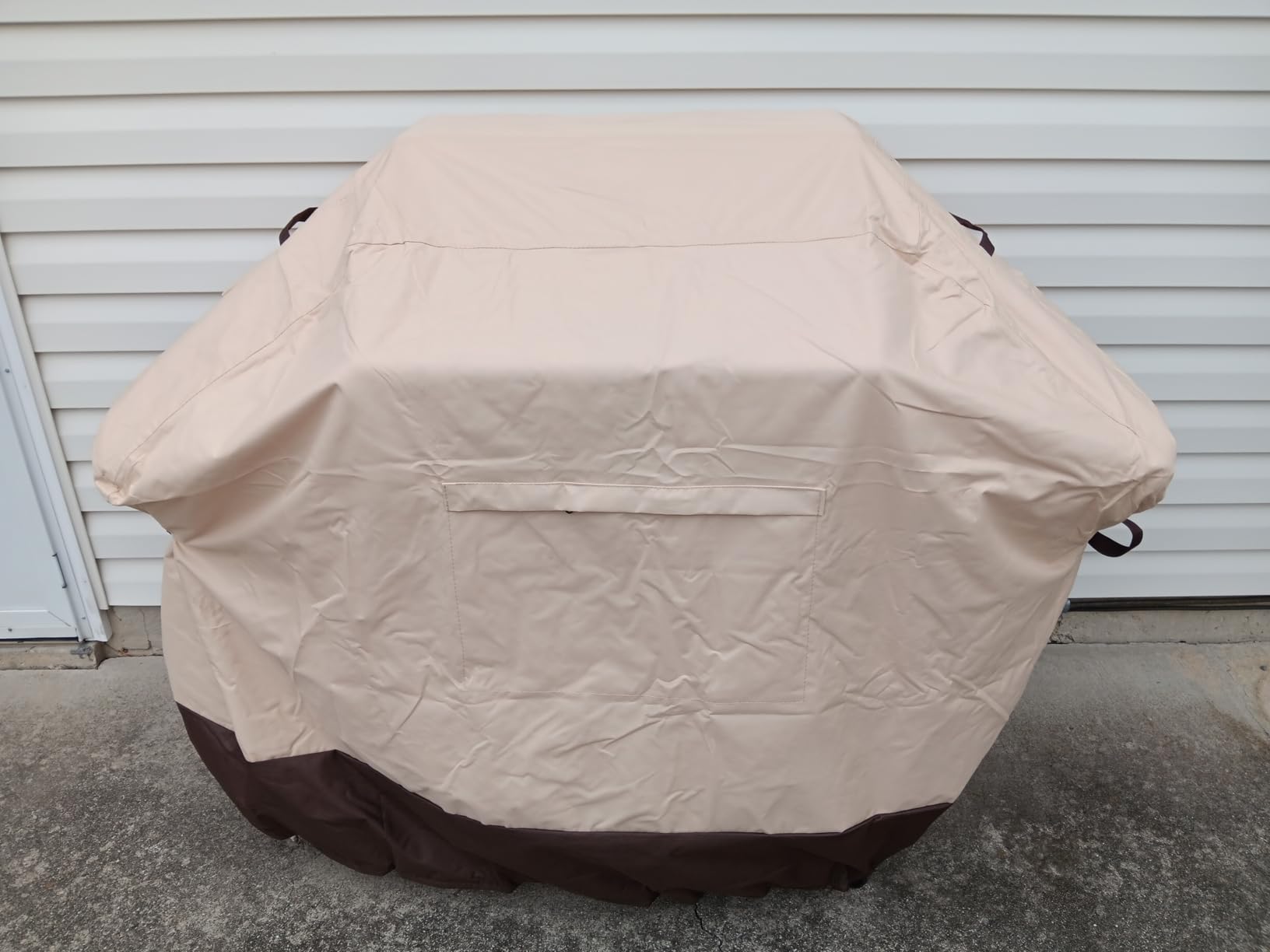 Vailge Grill Cover for Outdoor Grill, 72-inch Waterproof BBQ Cover, 600D Heavy Duty Gas Grill Cover, UV & Dust & Rip & Fading Resistant customer photo 2