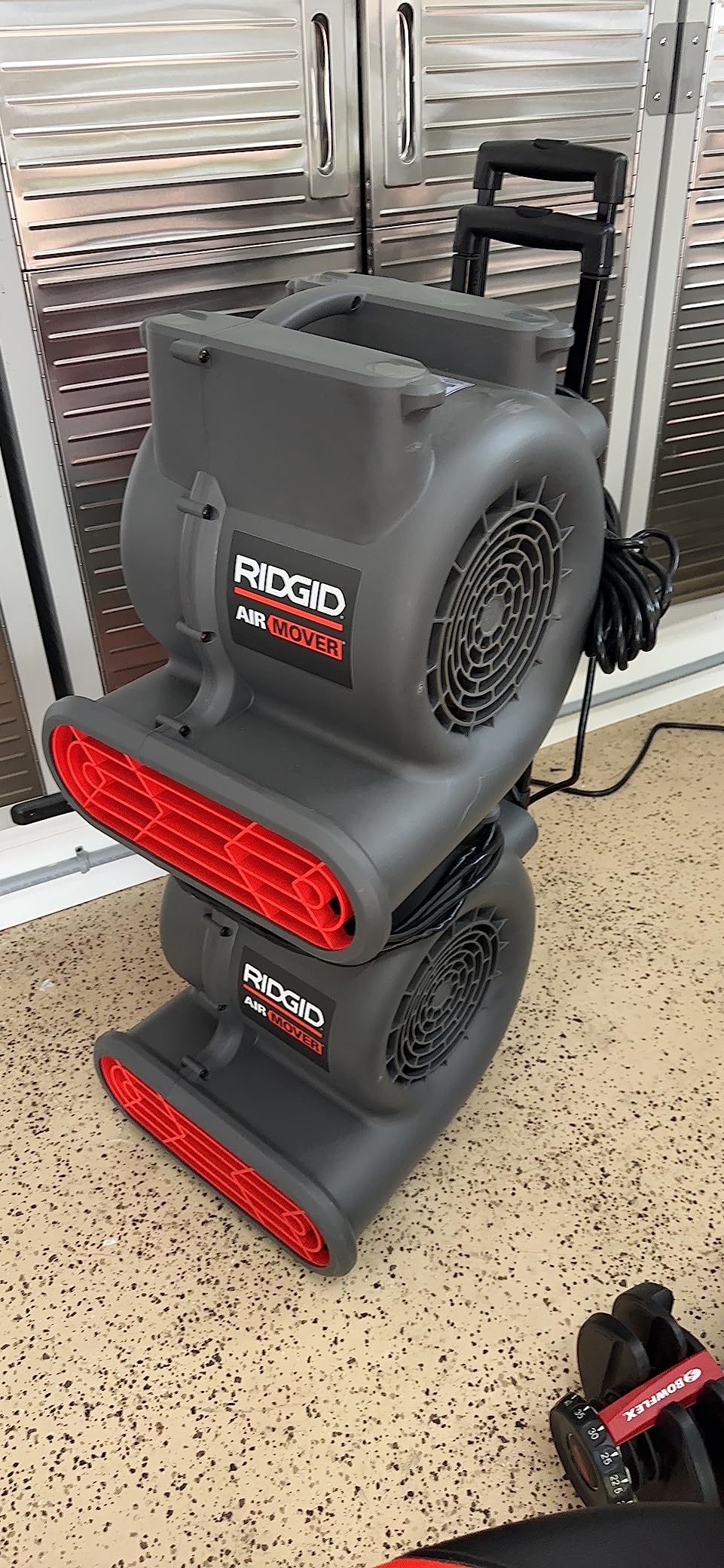 RIDGID 66323 AM2288RT 3-Speed Portable Air Mover for Water Damage Restoration, 1,625 CFM Blower Fan with Wheels and Handle customer photo 1