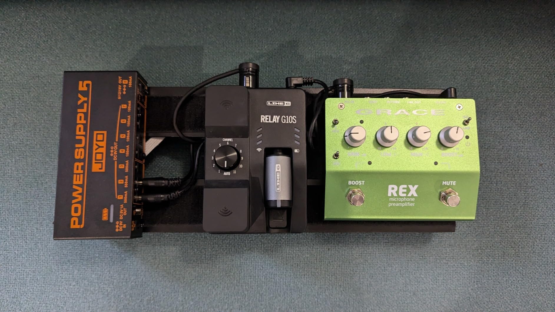 JOYO Built-in 4400mAh Rechargeable Battery Guitar Effect Pedal Power Supply 8 Outputs 9V 12V 18V (100mA, 500mA) Jacks & 5V/1A USB Port (JP-05) customer photo 2