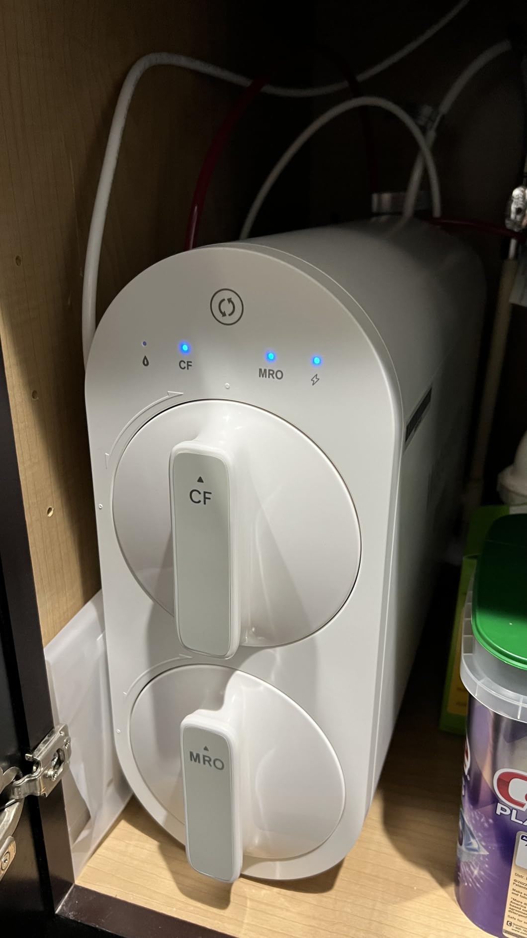 Waterdrop G2P600 Reverse Osmosis System, TDS Reduction, 7 Stage Water Filtration, NSF/ANSI 372 Certified, 600 GPD Tankless RO Water Filter System customer photo 1
