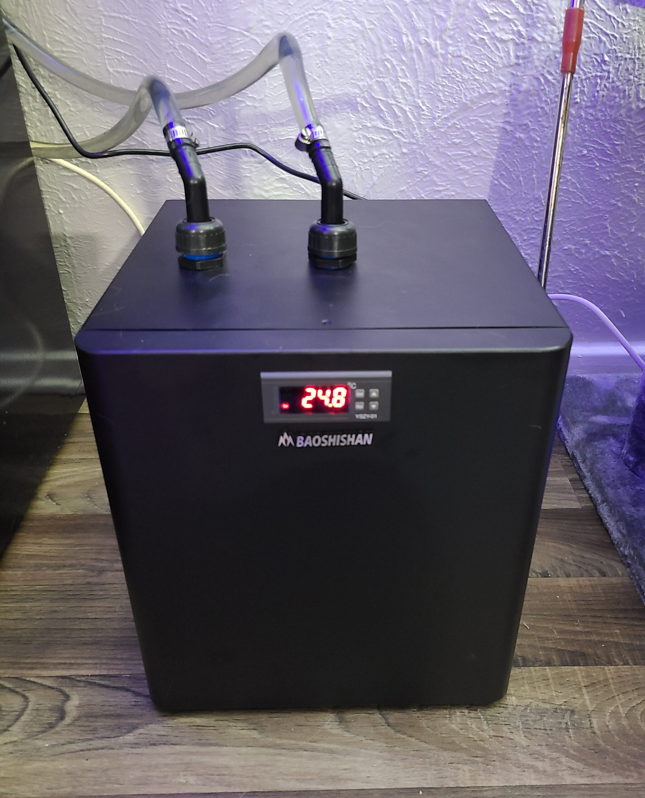 BAOSHISHAN Aquarium Chiller 79 gal, 1/3 HP Water Chiller for Hydroponics System with Compressor Refrigeration Low Noise for Axolotl, Coral Reef, Fresh & Salt Fish Tank customer photo 1