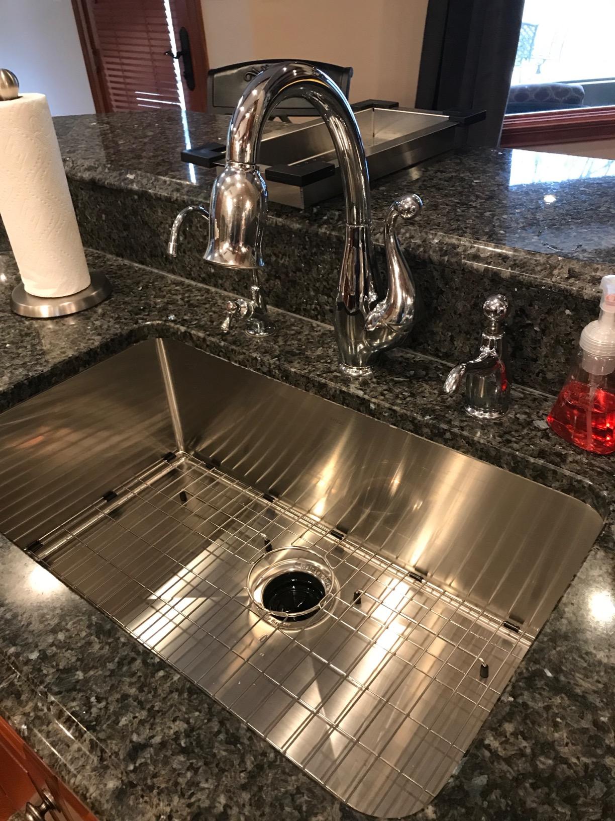 KRAUS Standart Pro 13-inch Undermount Single Bowl 16 Gauge Stainless Steel Bar Kitchen Sink, KHU101-13 customer photo 1