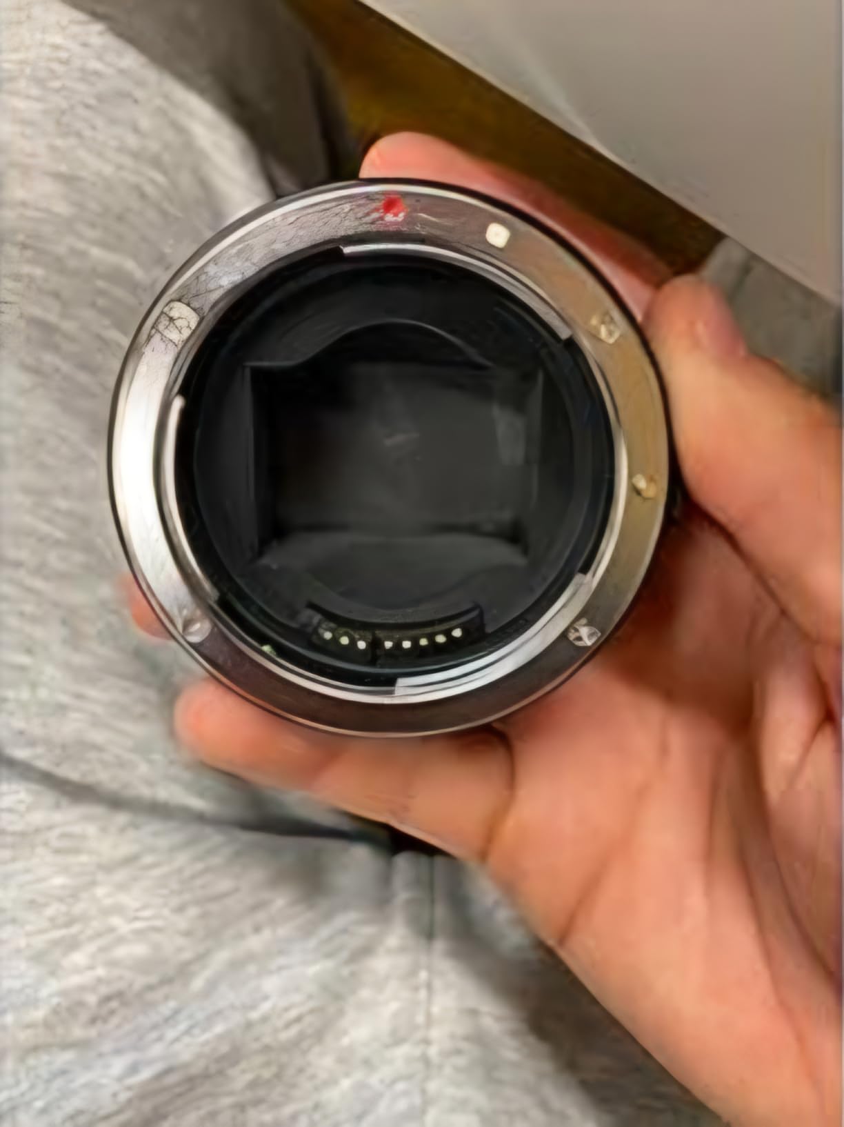 K&F CONCEPT EF EF-S Lens to NEX Adapter Plus, Manual Focus Lens Adapter with Matting Varnish Design Compatible with Sony Alpha E Mount Mirrorless Cameras customer photo 1