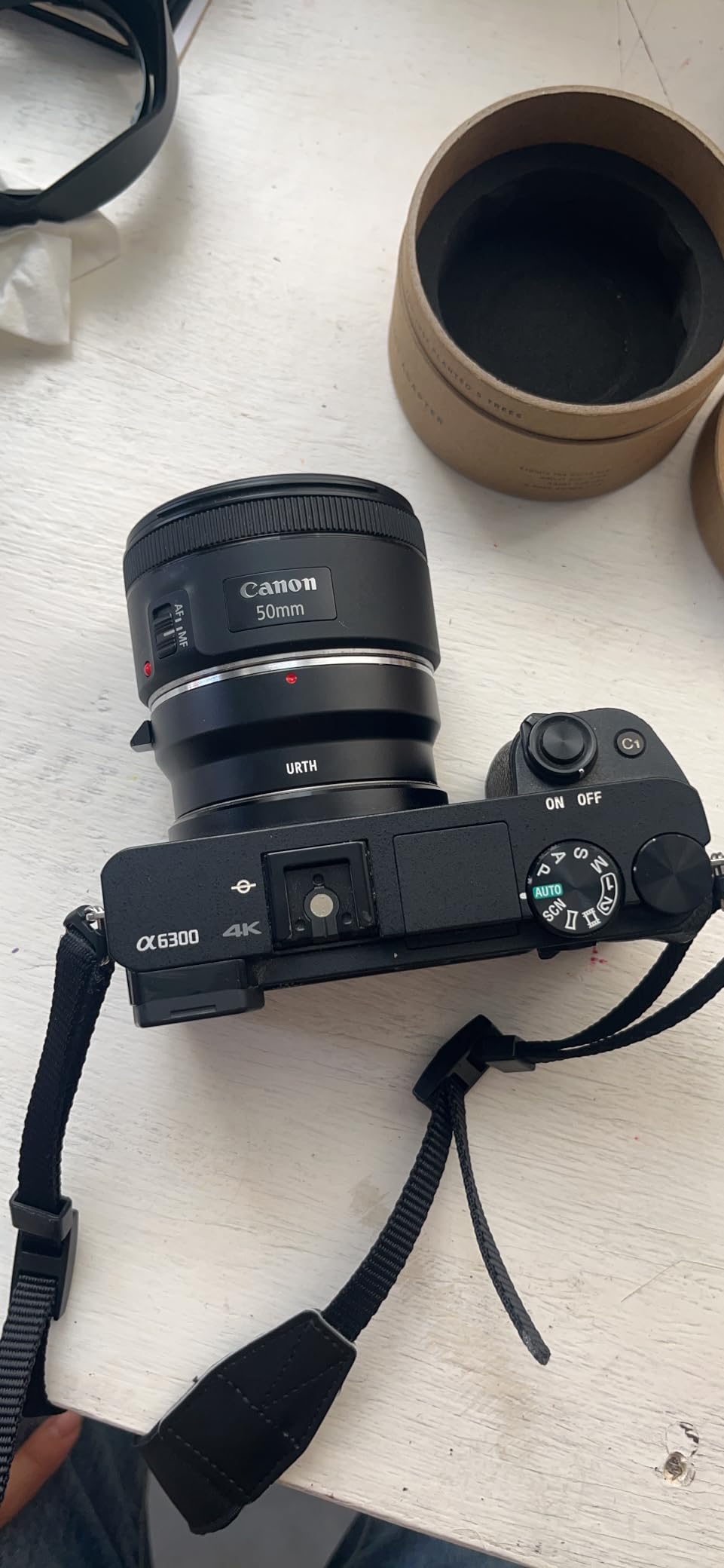 Urth Lens Mount Adapter: Compatible with Canon (EF/EF-S) Lens to Sony E Camera Body customer photo 1