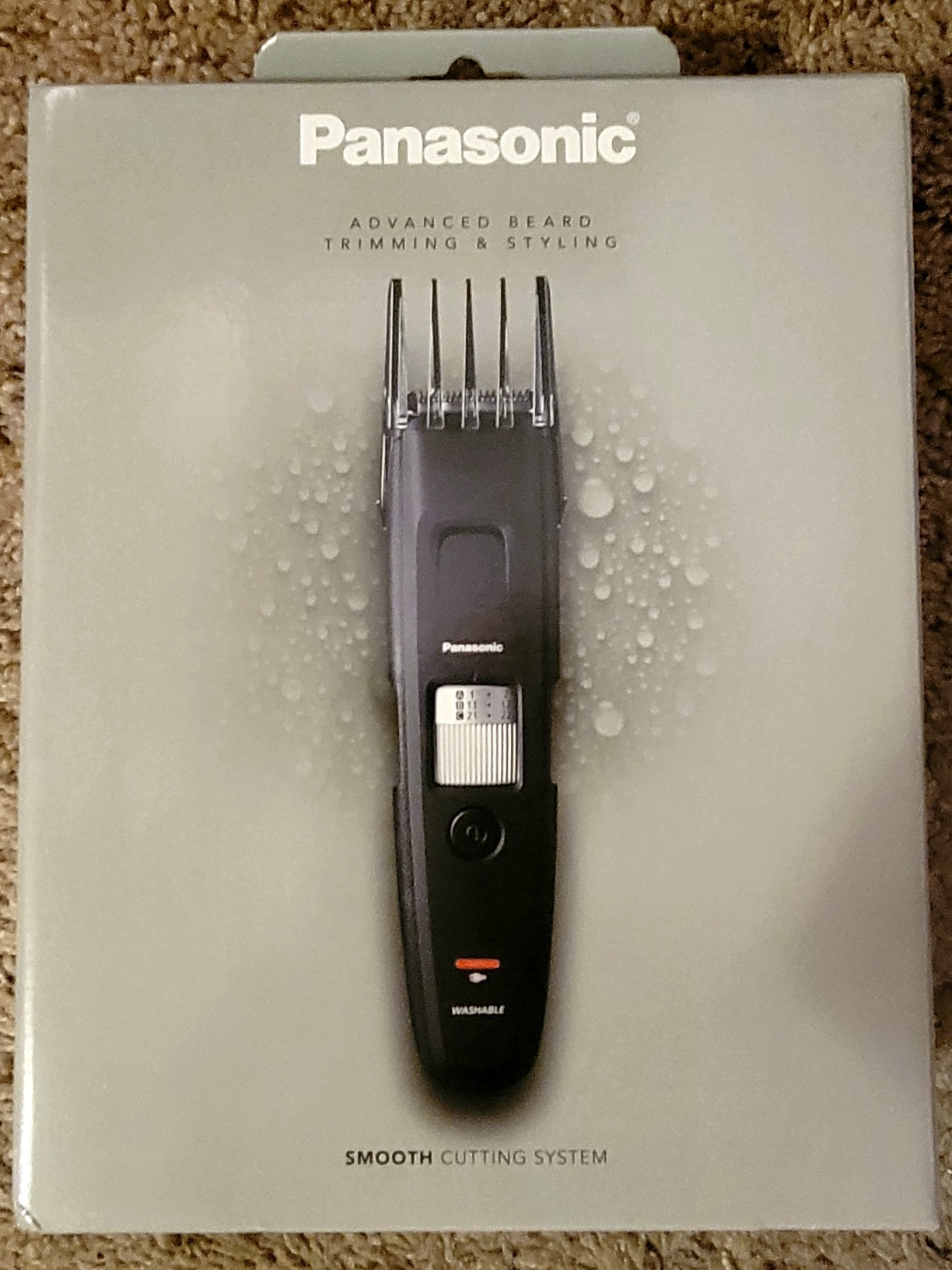 Panasonic Long Beard Trimmer for Men, 58 Length Settings and 4 Attachments to Cut and Detail, Corded or Cordless Beard Trimmer for Men - ER-GB96-K (Black) customer photo 1