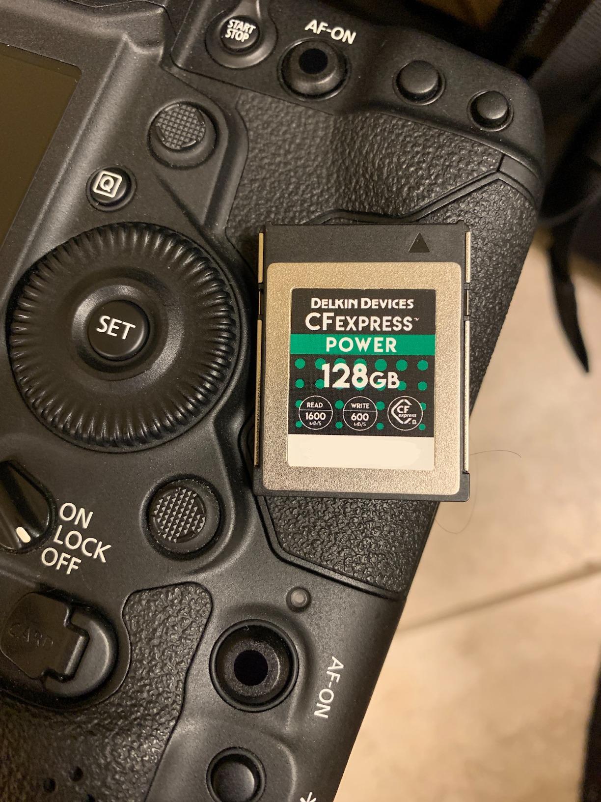 Delkin Devices 128GB Power CFexpress Type B Memory Card (DCFX1-128) customer photo 1