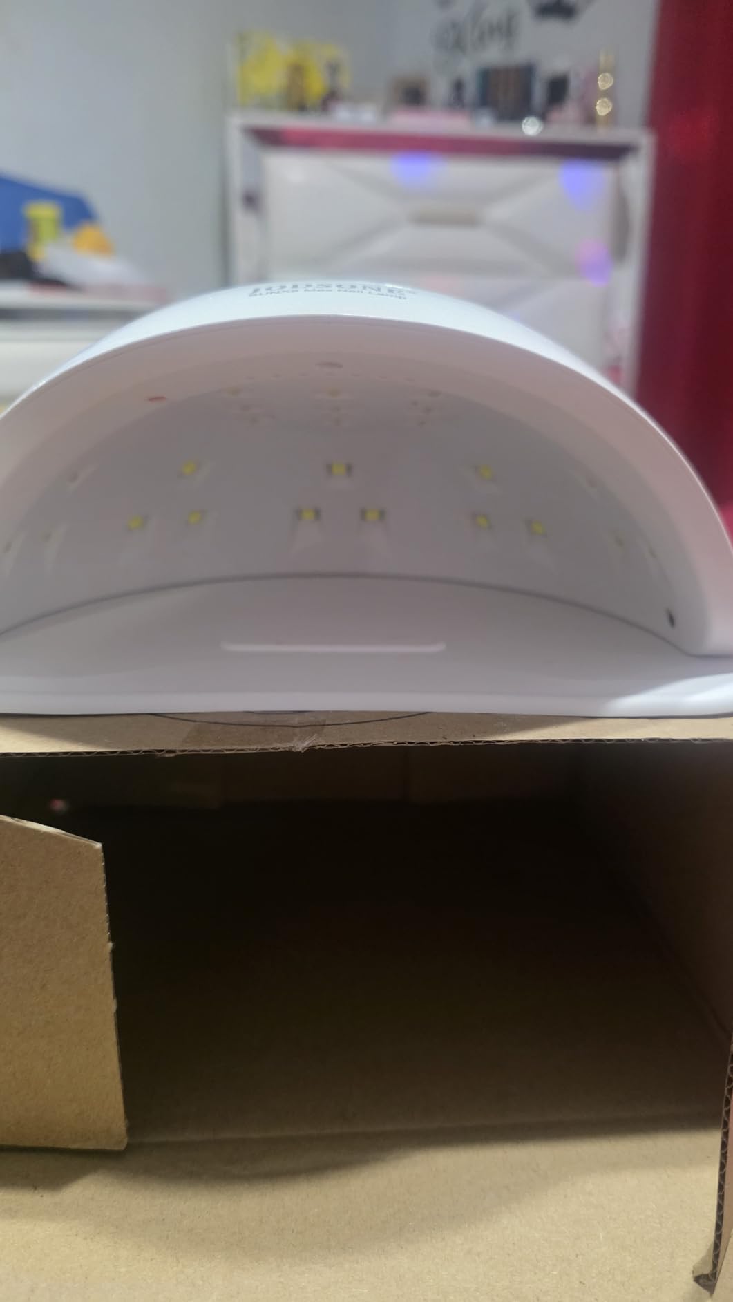 JODSONE UV LED Nail Lamp, Nail Dryer for Gel Polish, Led Light with Automatic Sensor & 4 Timers customer photo 1