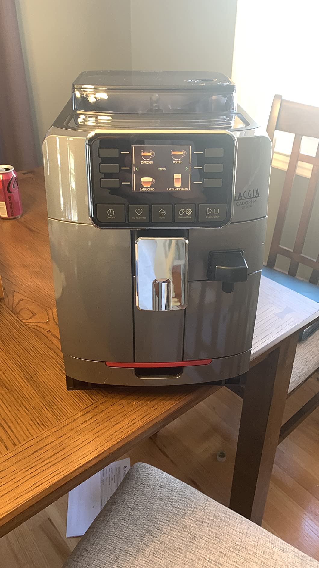 Gaggia Cadorna Prestige Super-Automatic Espresso Machine, Medium, 60.8 fl.oz. Anthracite customer photo 1