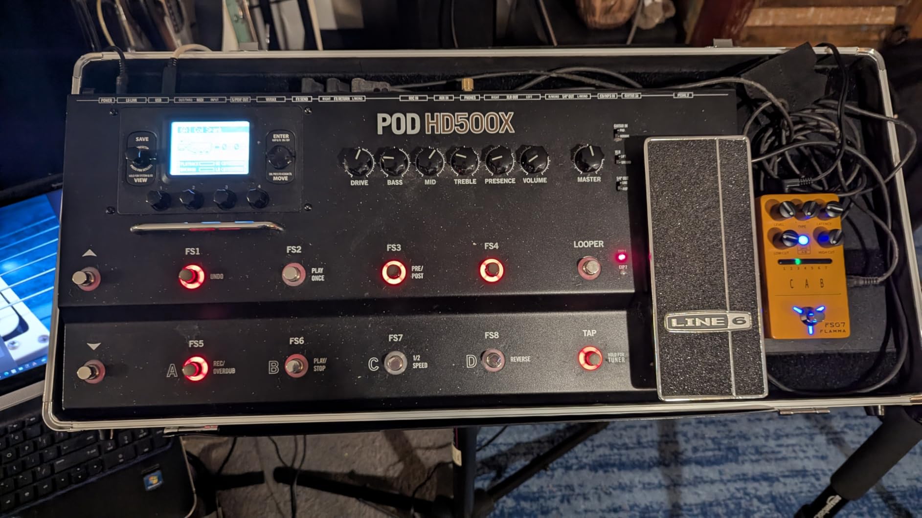 FLAMMA FS02 Reverb Pedal Stereo Guitar Effects with 7 Storable Preset Slots customer photo 1