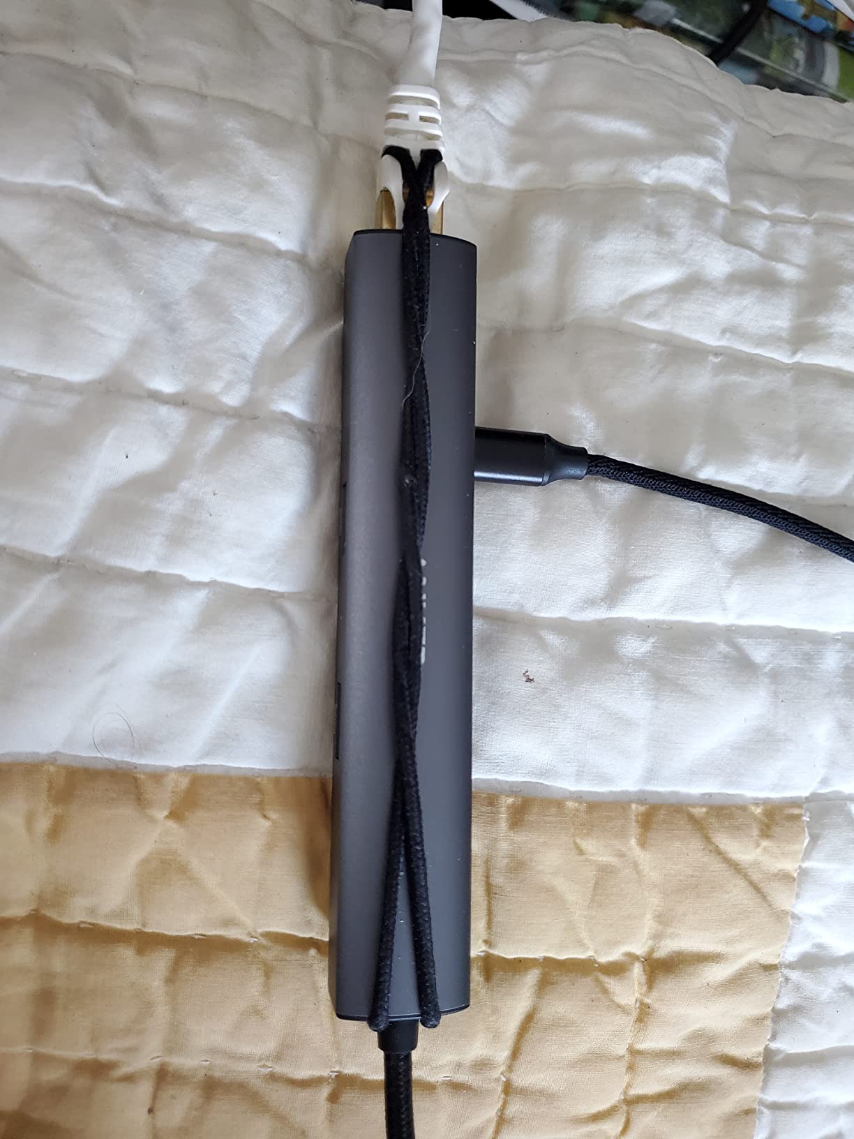 Anker 6-in-1 USB C Hub with Ethernet, USB C to 4K HDMI Multiport Adapter, 1Gbps Ethernet, 65W Power Delivery, USB Ports for MacBook Air, iPad Pro, XPS, and More customer photo 1