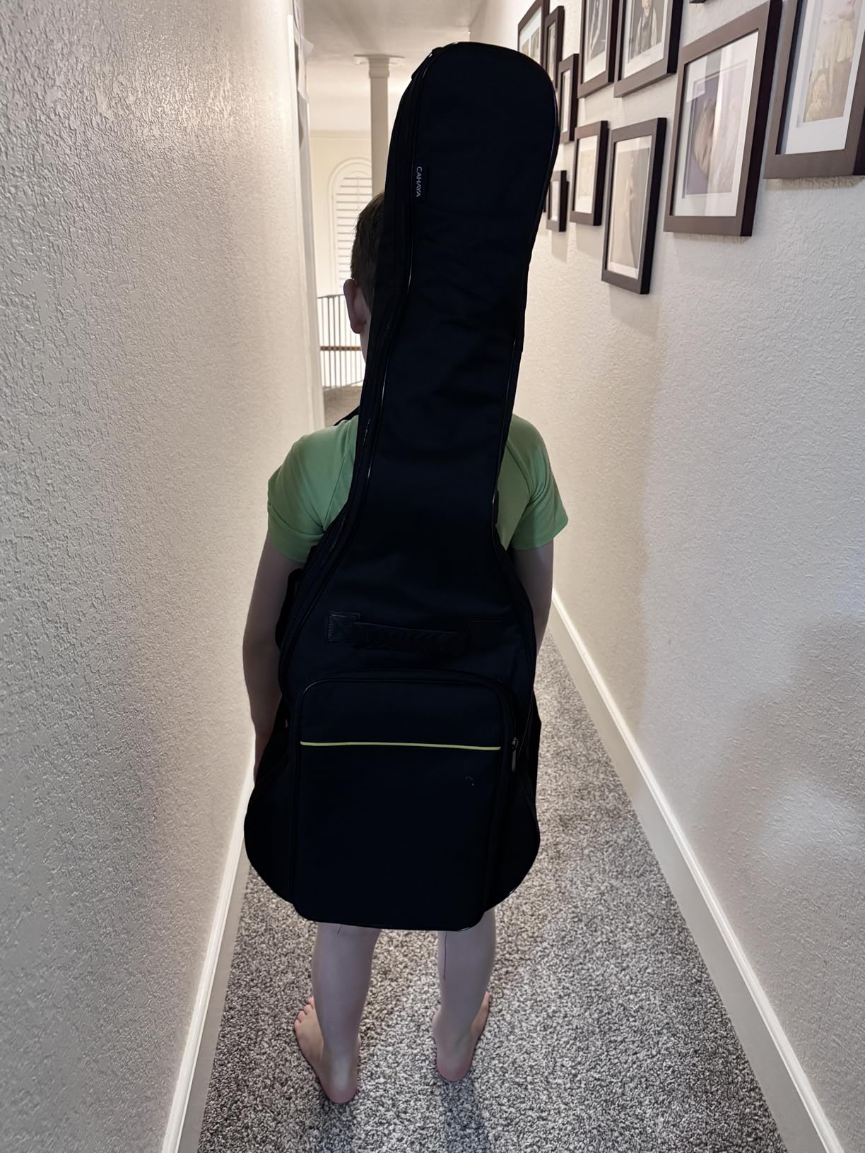 CAHAYA Electric Guitar Bag Gig Bag 6mm Padding Backpack Padded Soft Guitar Case Black CY0226 customer photo 2