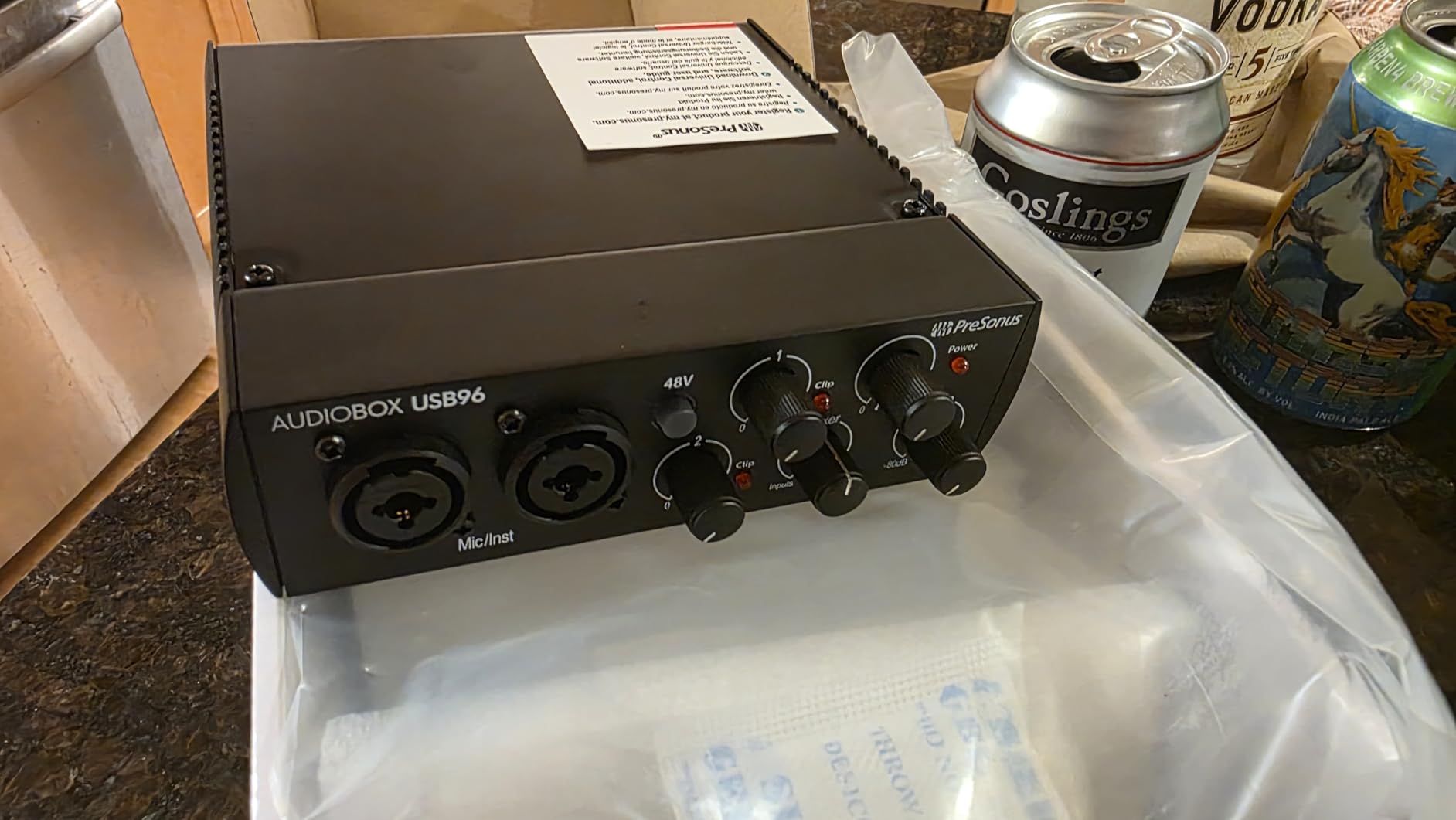 PreSonus AudioBox 96 25th Anniversary USB Audio Interface with Studio One Artist DAW customer photo 1