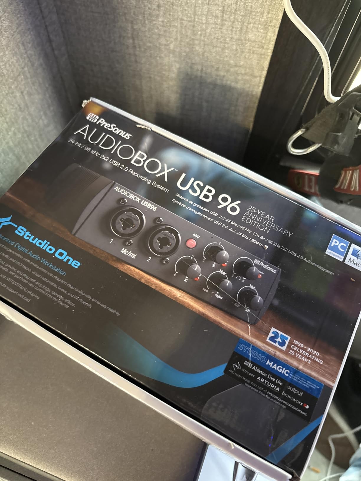 PreSonus AudioBox 96 25th Anniversary USB Audio Interface with Studio One Artist DAW customer photo 2