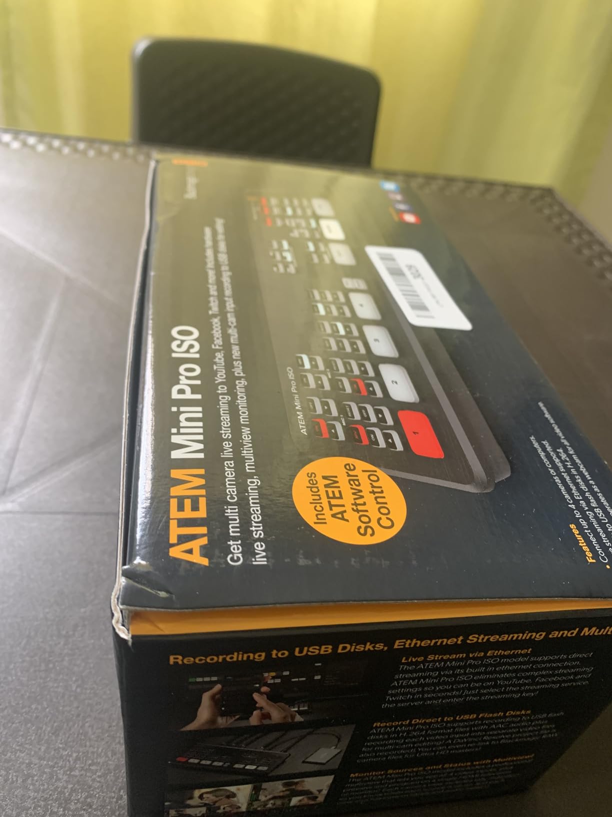 Blackmagic Design ATEM Mini Pro ISO HDMI Live Stream Switcher (SWATEMMINIBPRISO) customer photo 2