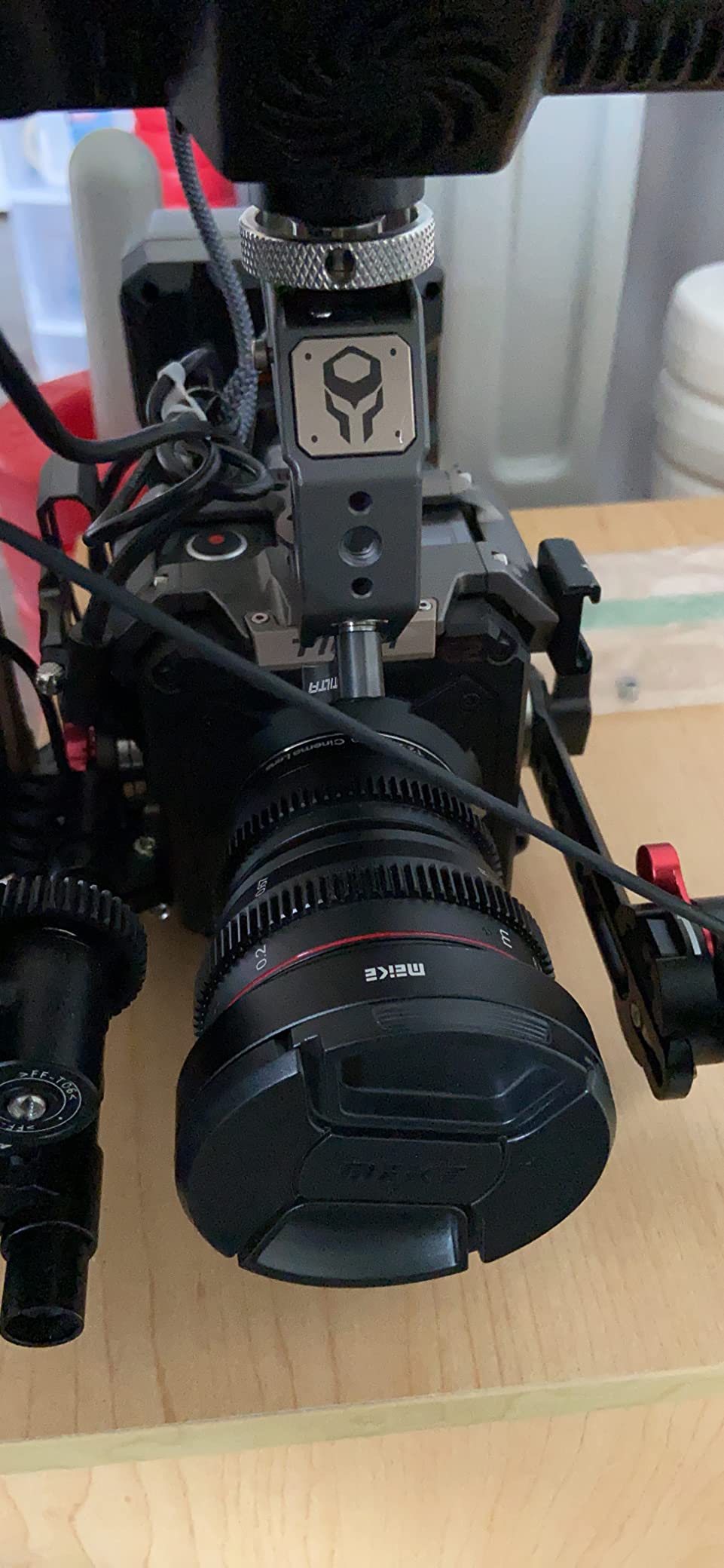 Meike 85mm T2.2 Large Aperture Manual Focus 4K Cine Lens for Micro Four Thirds Mount Cameras Compatible with Olympus Panasonic Lumix Cameras GF3 GF5 GH1 GH2 GH3 GH4 GH5 GH6 GH7 and BMPCC 4K Zcam E2 customer photo 1