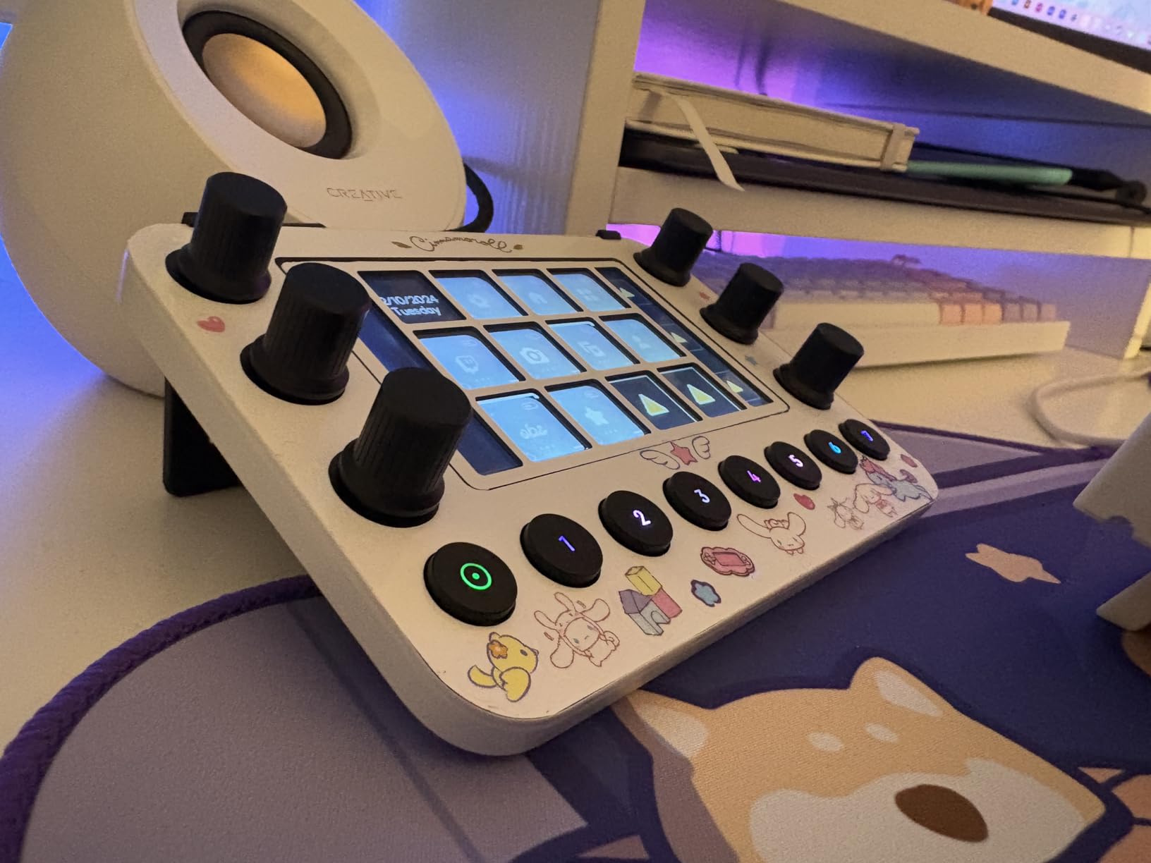 Loupedeck Live - The Custom Console for Live Streaming, Photo and Video Editing with Customizable Buttons, Dials and LED Touchscreen customer photo 1