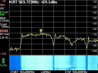 Portable TinySA Spectrum Analyzer, SEESII Upgraded V0.3.1 Handheld Tiny Frequency Analyzer 100kHz to 960MHz MF/HF/VHF UHF Input, Signal Generator with 2.8 inch Touch Screen with ESD Protect Function customer photo 2