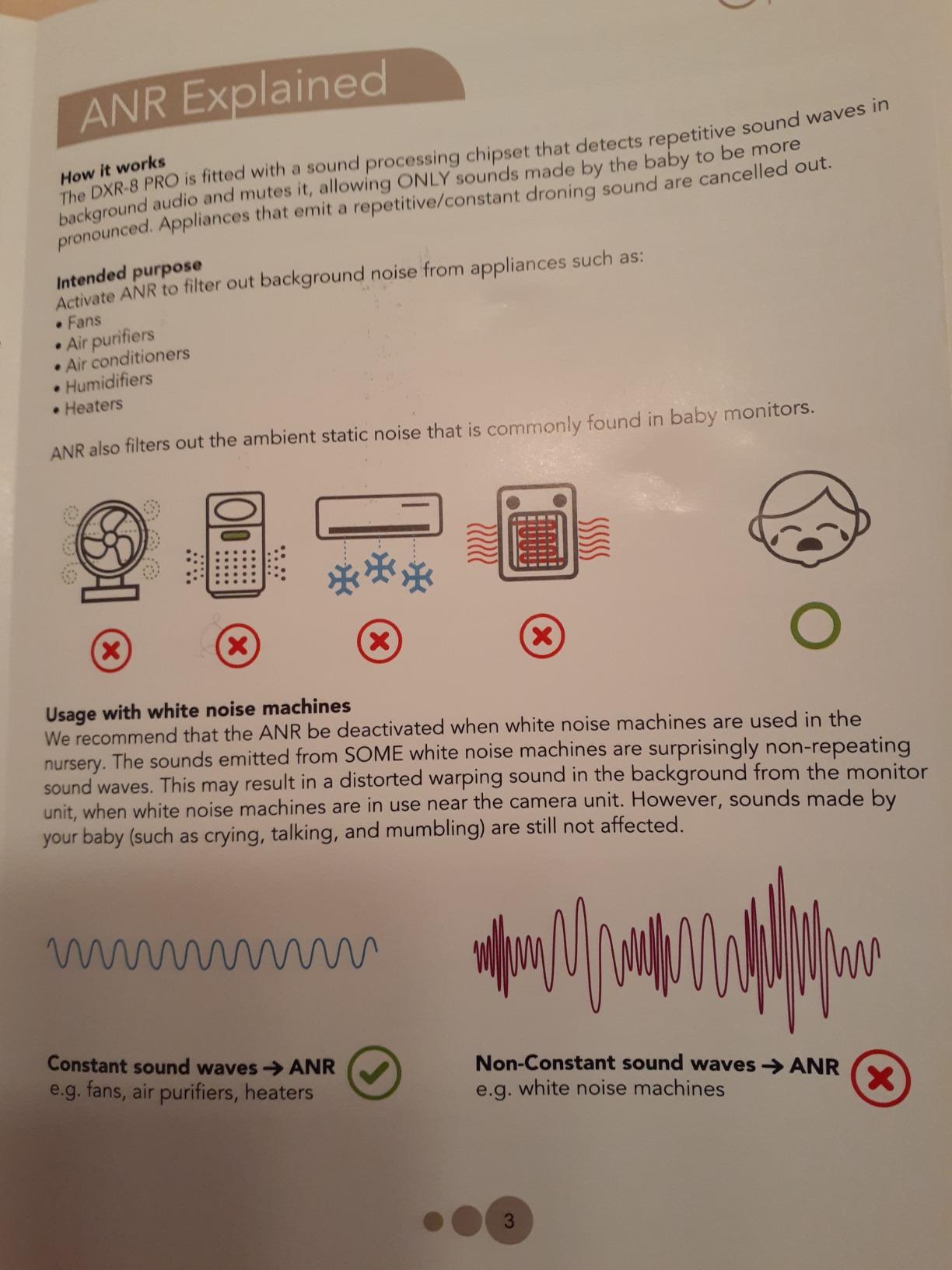Infant Optics DXR-8 PRO Video Baby Monitor, 720P HD 5
