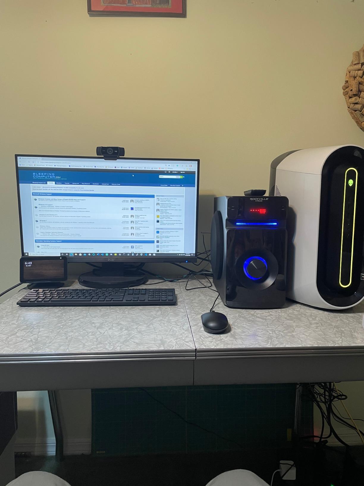 Rockville HTS45 800w 5.1 Channel Home Theater Audio System, Bluetooth Connectivity, USB/SD Playback, Wall-Mountable Speakers, for Home Entertainment customer photo 1