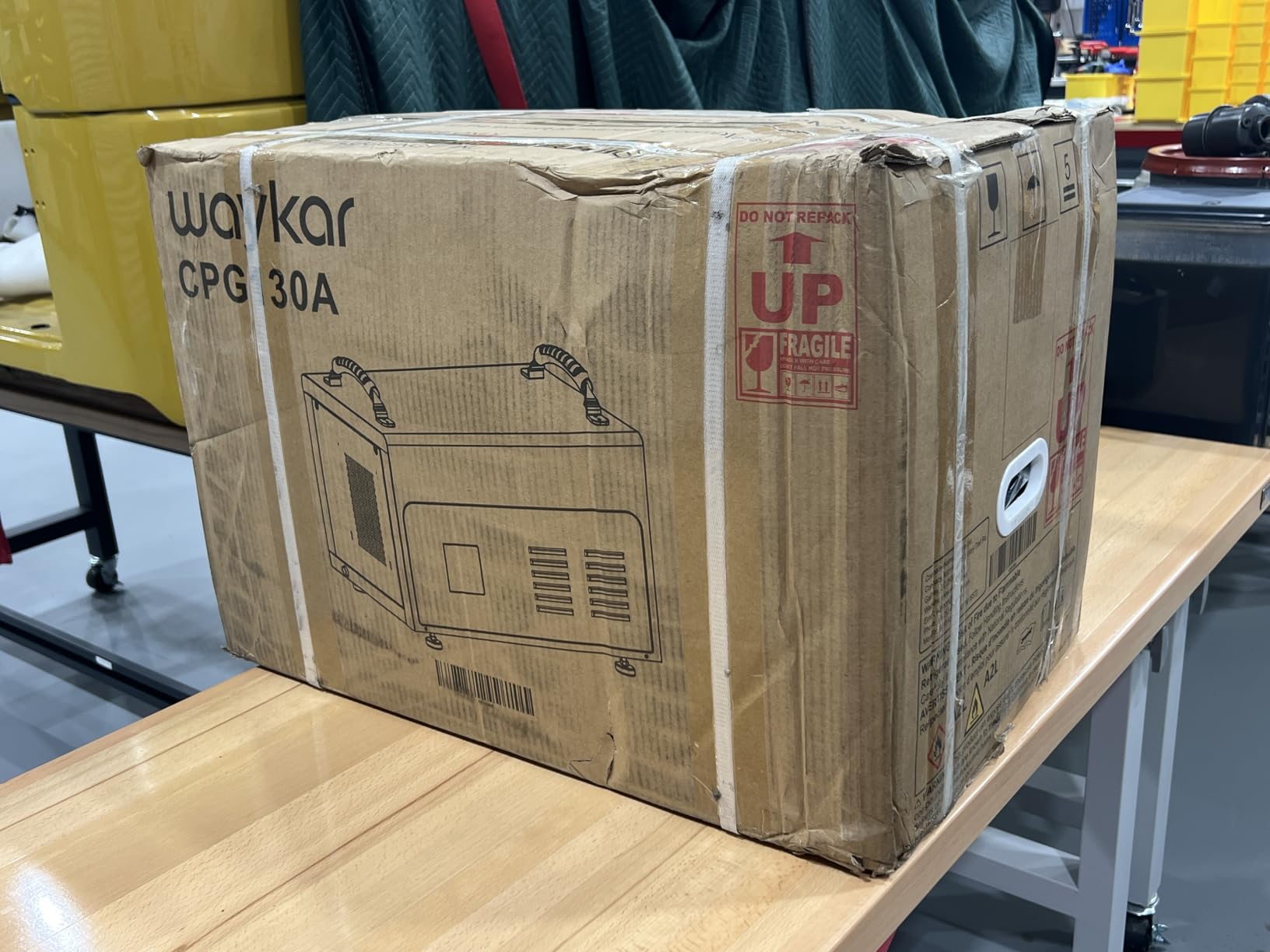 Waykar 158 Pints Crawl Space Dehumidifier with Remote Control up to 6,500 sq. ft., Dual Duct HVAC Commercial Whole-House Dehumidifier for Basement, Industry Water Damage Unit - 5-Year Quality Coverage customer photo 1