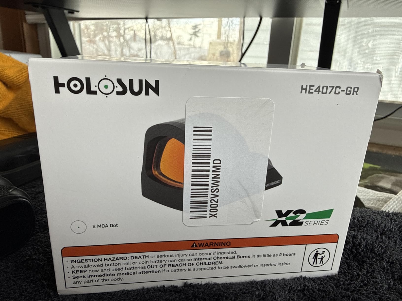 HOLOSUN HE507C-GR X2 / HS507C X2 2 MOA Dot & 32 MOA Circle Open Reflex Pistol Sight - Durable Shake-Awake Solar Failsafe Parallax-Free Aluminum Sight for Full-Sized Handguns - Green & Red Dot Options customer photo 2