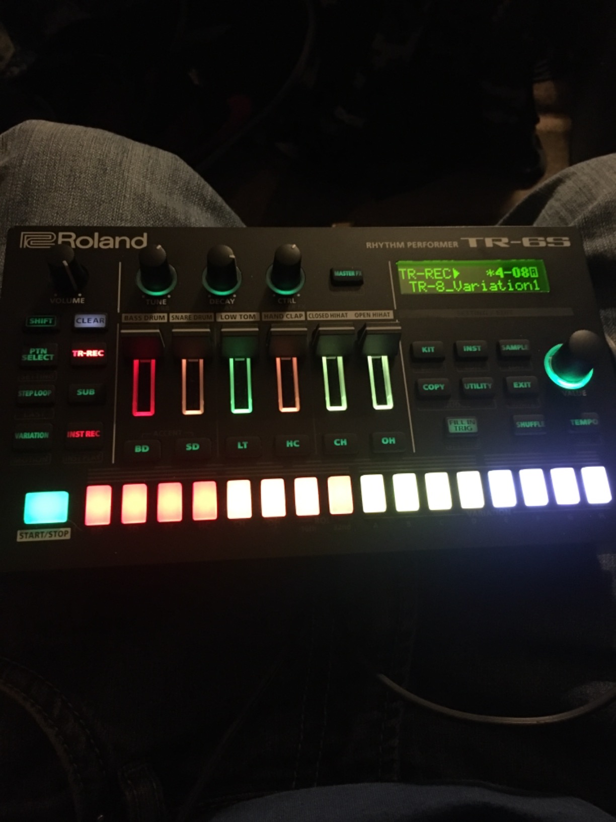 Roland TR-6S Rhythm Performer | Compact Drum Machine with Six Tracks of Authentic TR Sounds including TR-808, TR-909, TR-606, TR-707 customer photo 2