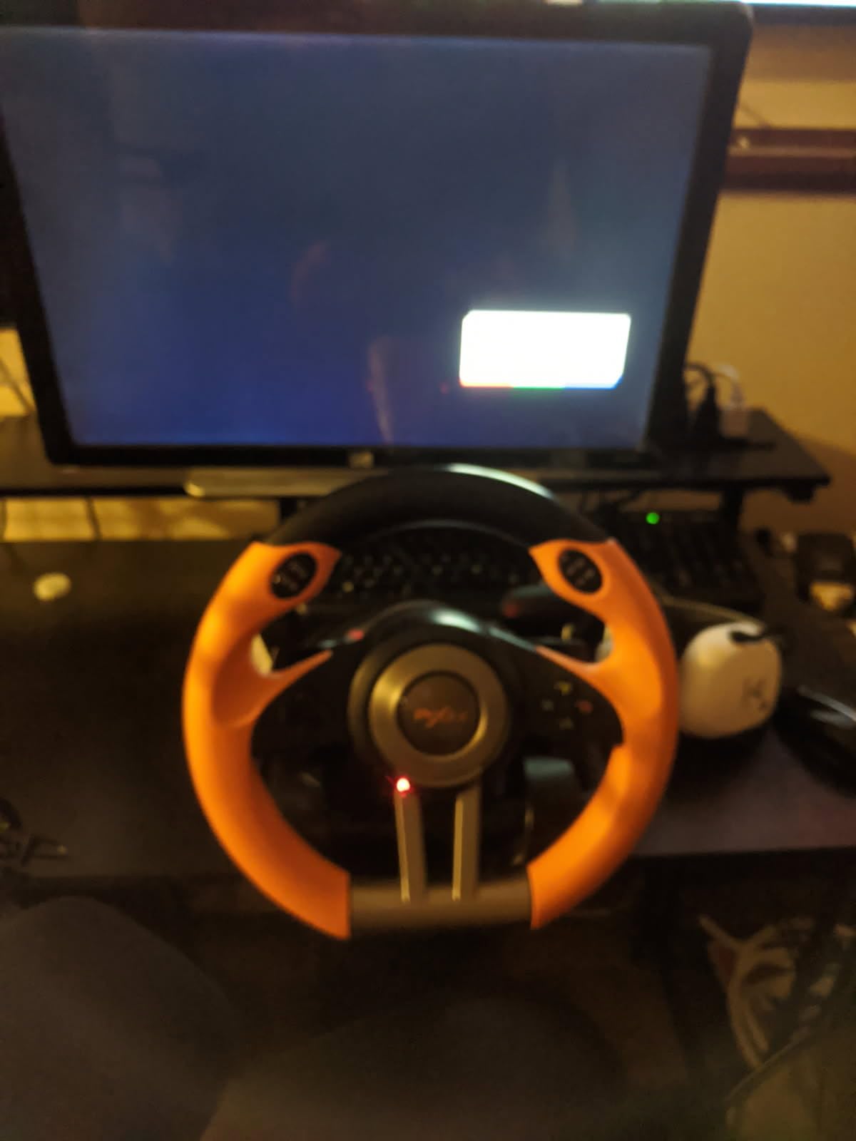 PXN Steering Wheel V3PRO 180° PC Gaming Racing Wheel Driving Wheel, with Linear Pedals and Racing Paddles for PC, PS4, Xbox One, Xbox Series X|S, and Switch - Black customer photo 1