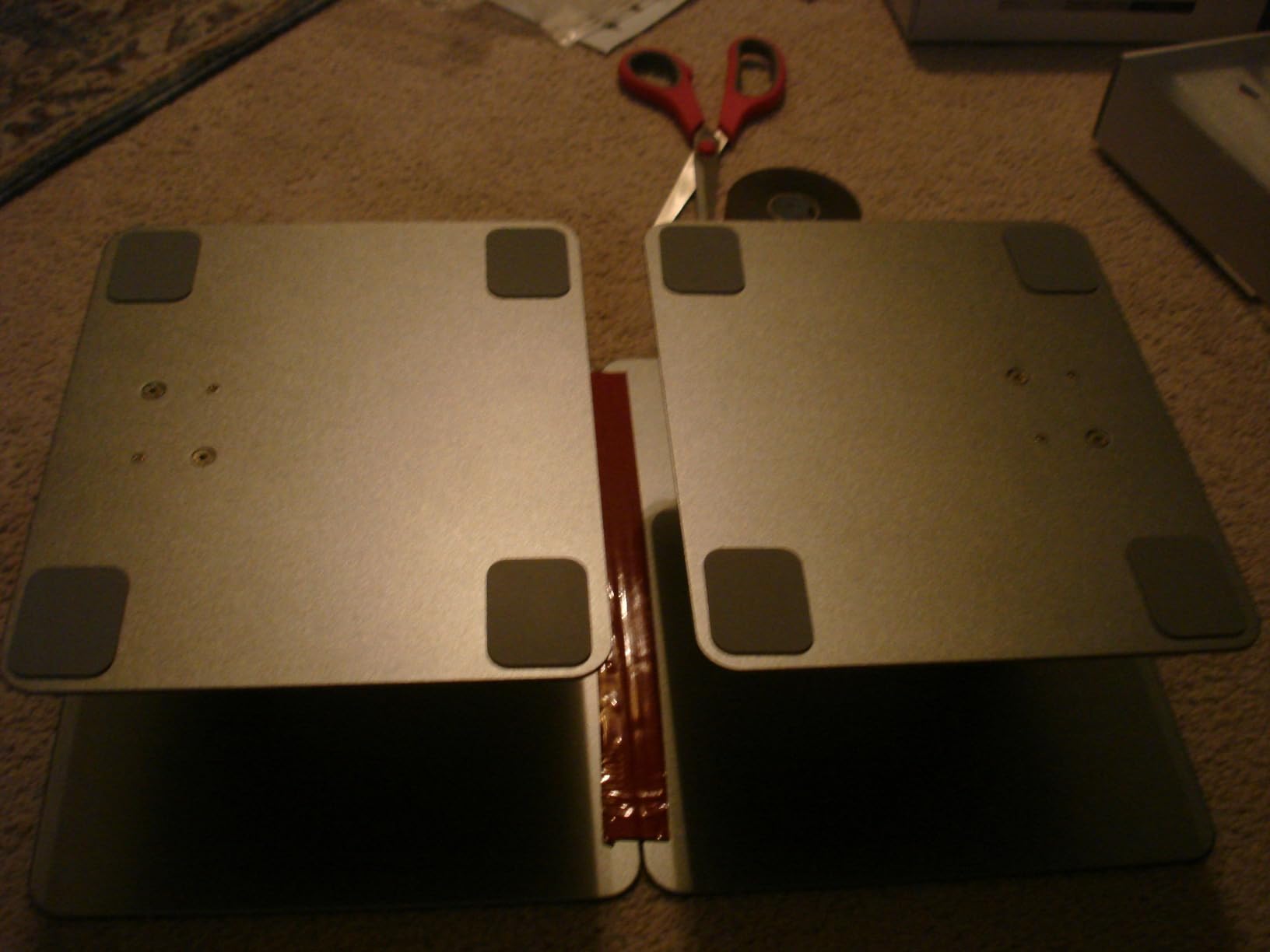 BoYata Monitor Stand, Adjustable Monitor Riser Metal Computer Stand Compatible with TV, PC, Laptop, Computer, iMac, and All Screen Display-Black customer photo 2