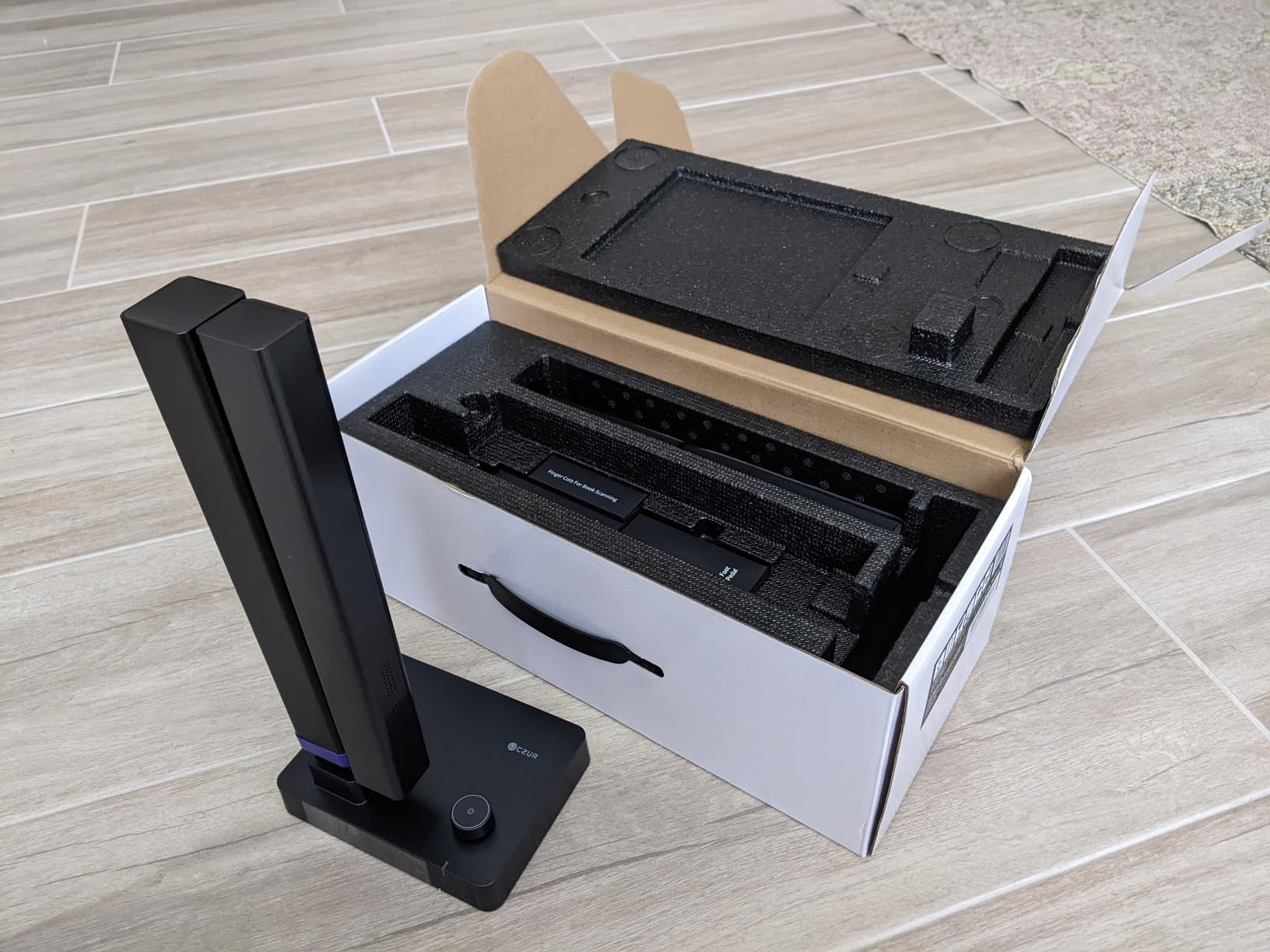 CZUR Shine Ultra Smart Portable Document Scanner, Thin Book Scanner with OCR, USB Document Camera for Desktop/Laptop, Capture Size A3 customer photo 2