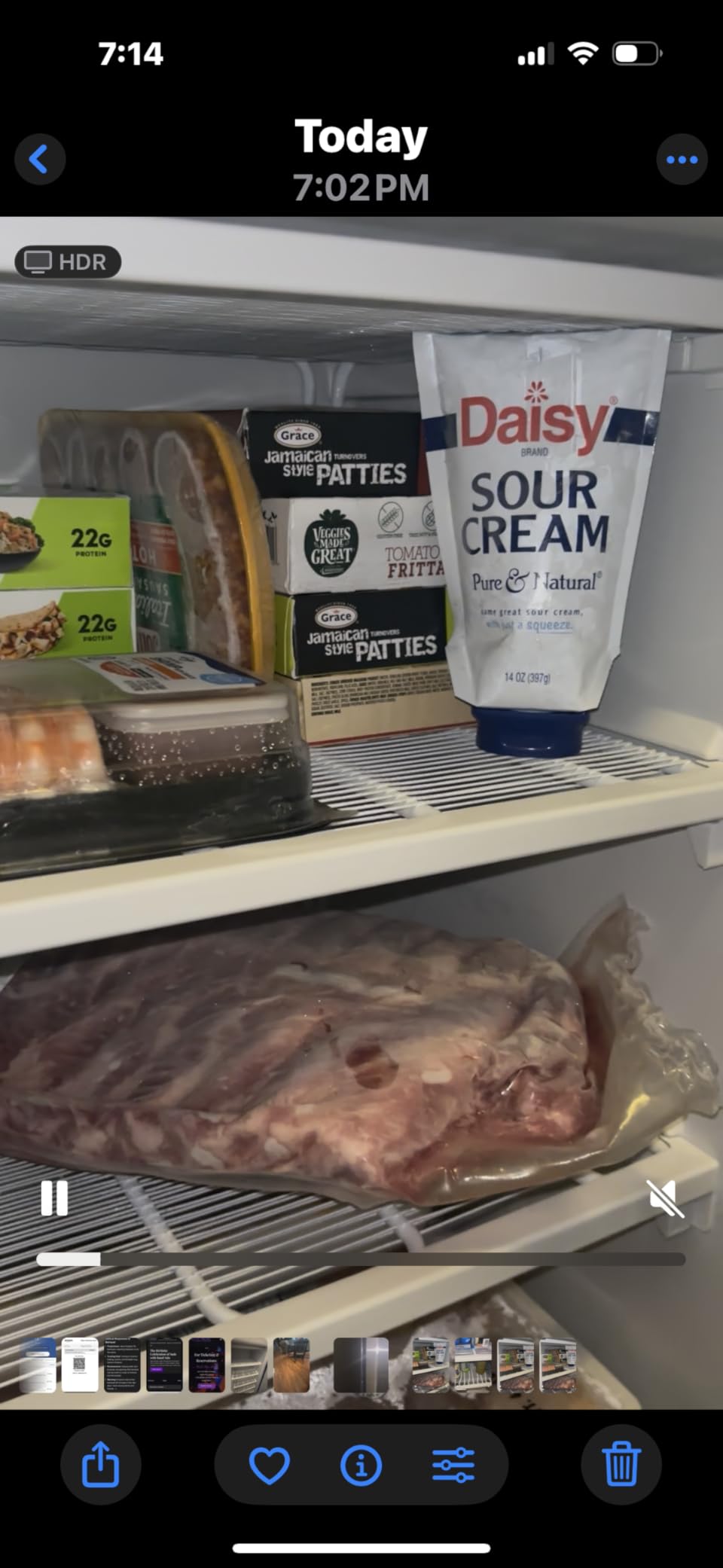 Frigidaire Upright Freezer, 6.5 cu. ft., Deep Freeze, Vinyl Coated Metal with Wire Shelving, Compact for Kitchen, RV, Dorm, Cabin, and Trailer, Platinum Design Series, Silver - 21D x 23W x 56H customer photo 2